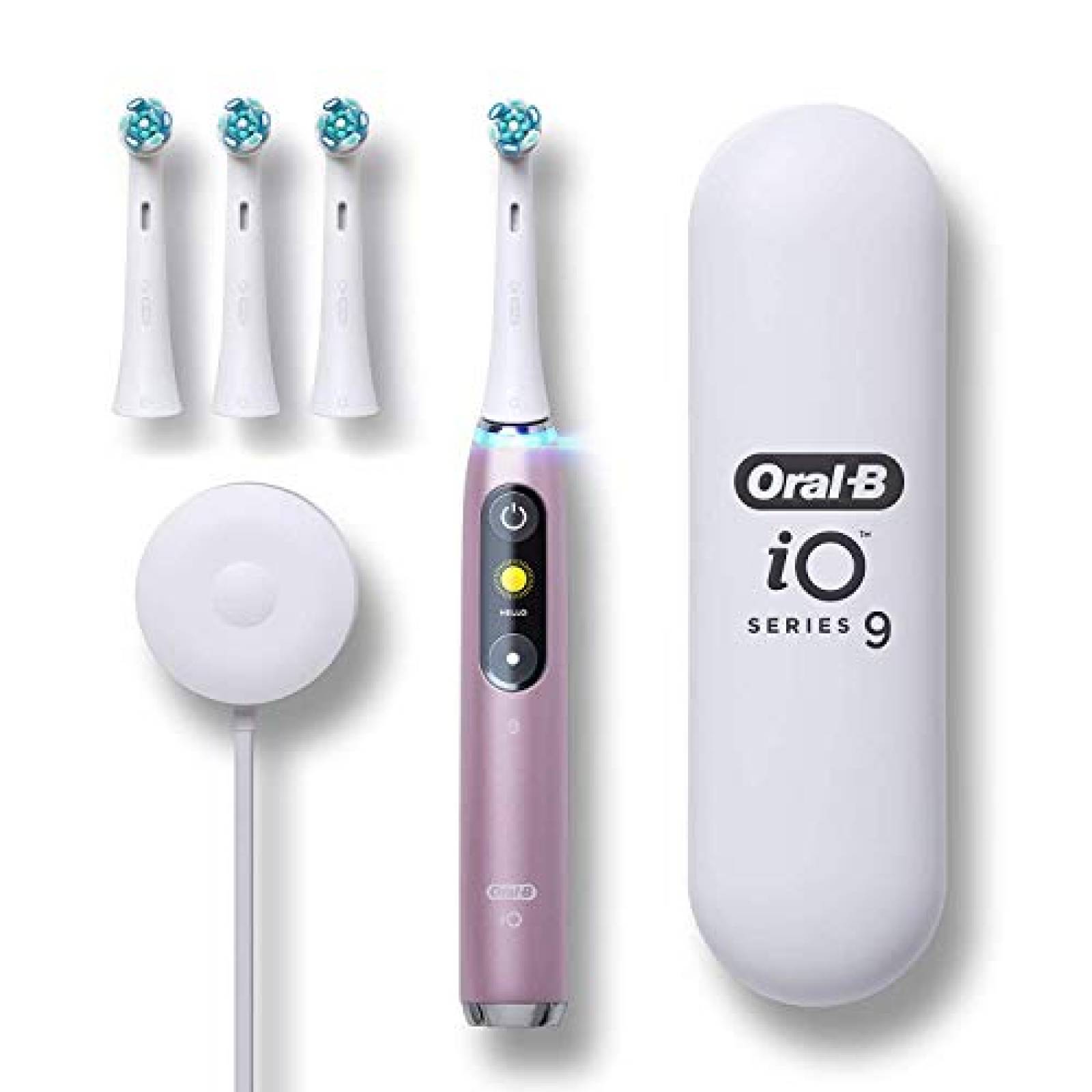 Cepillo Dientes Eléctrico Oral-B iO Series 9 4 Cabezas -Rosa