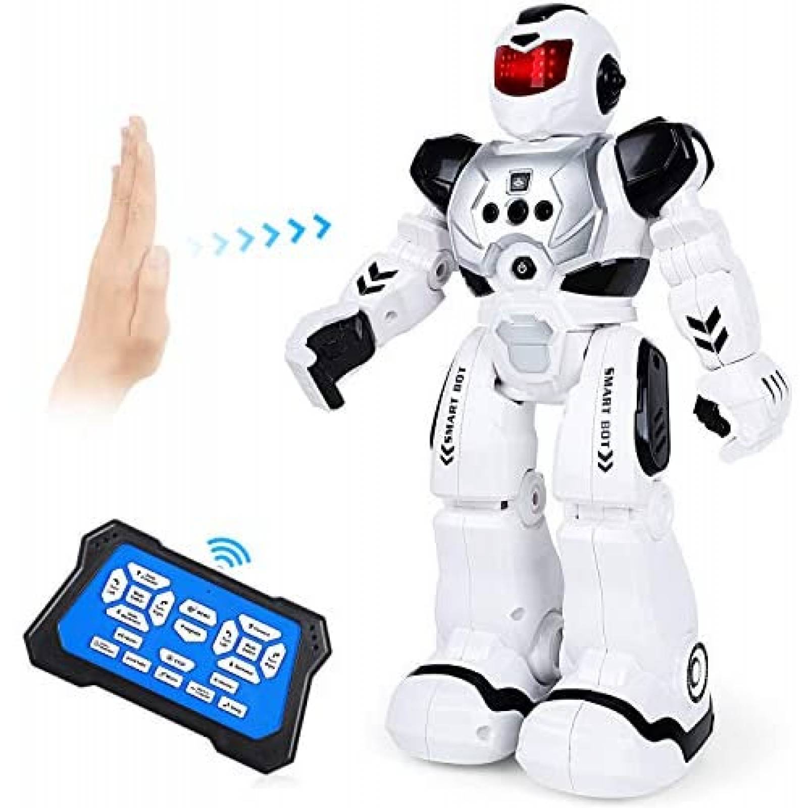 Robot de Juguete Auney Programable Control Remoto -Blanco