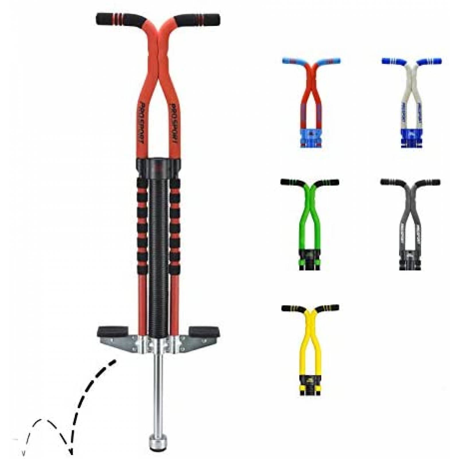 Saltador New Bounce Capacidad Máxima de 180 Libras -Rojo 