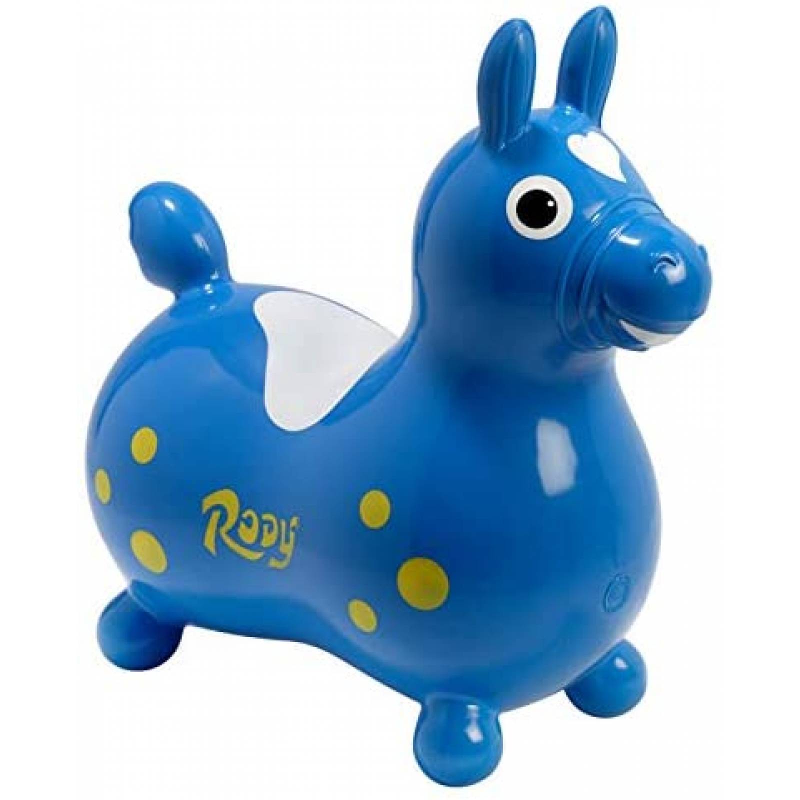 Juguete Montable GYMNIC Caballo 12'' para Niños -Azul 