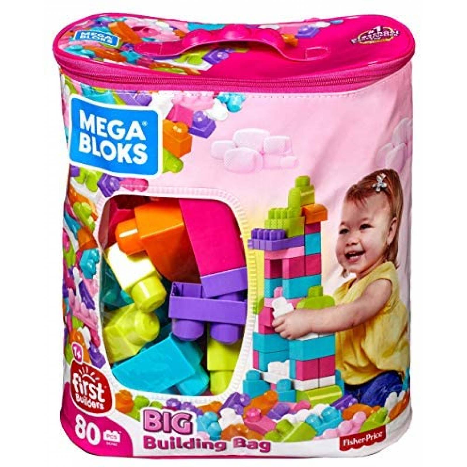 Bloques de construcción Fisher-Price Mega Bloks 80 piezas 