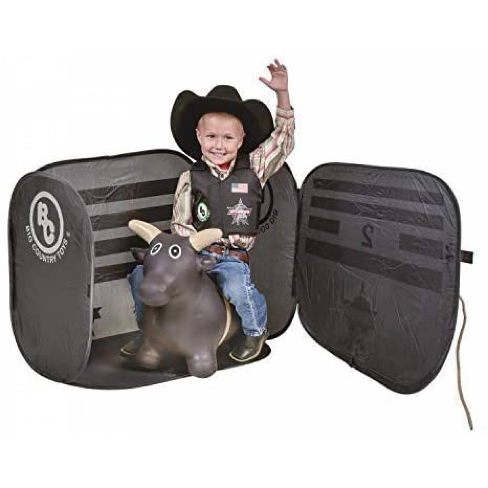 Juguete Montable Big Country Toys Toro con Cuerda para Niños 