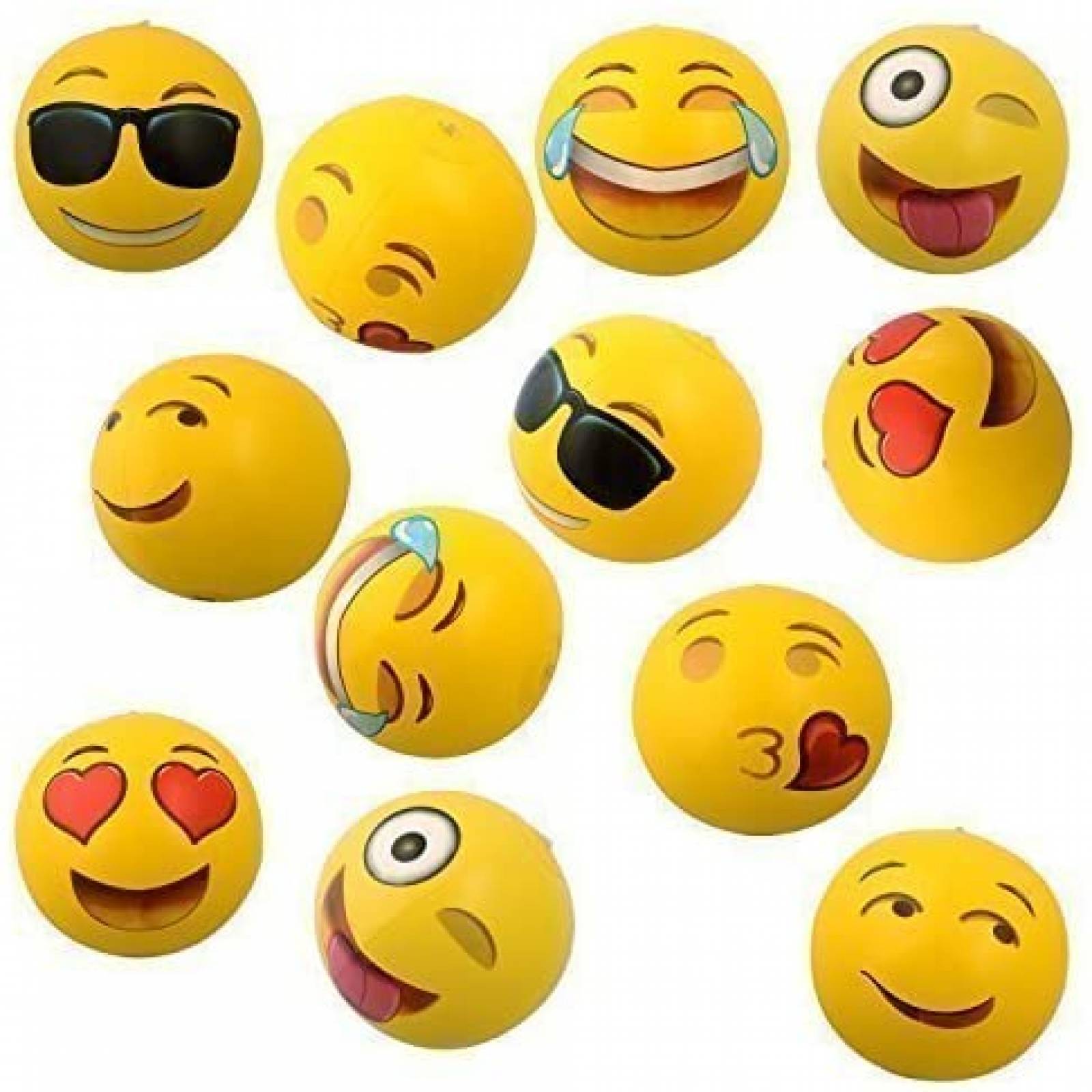 Pelotas para Playa Kangaroo Emoji Universe 12 pzs 12'' 