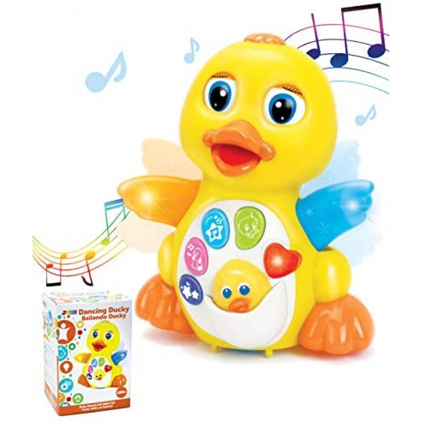 Juguete musical JOYIN Patito Bailarín Interactivo -Amarillo 