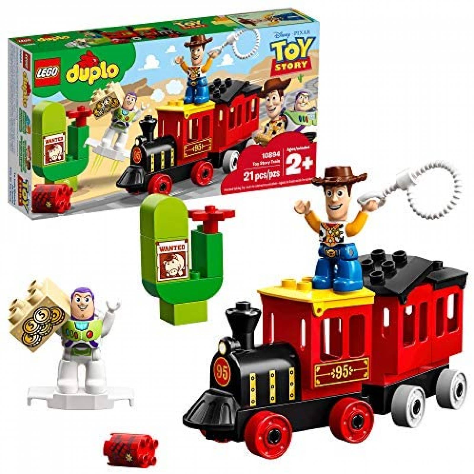 Juguete para Construir LEGO Tren de Toy Story c/Personajes 