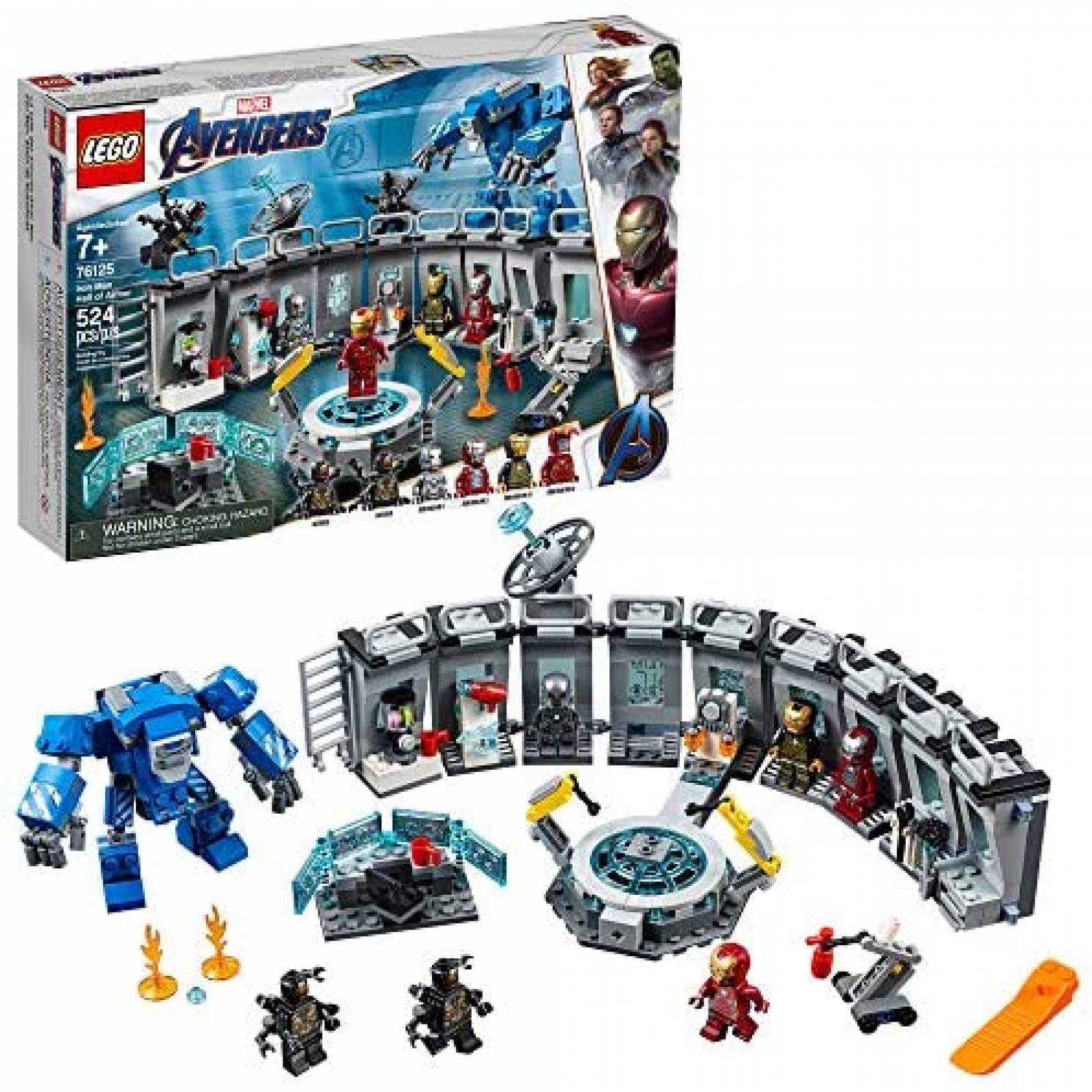 Set de Construcción LEGO Iron Man Hall of Armor 524 Pzs 