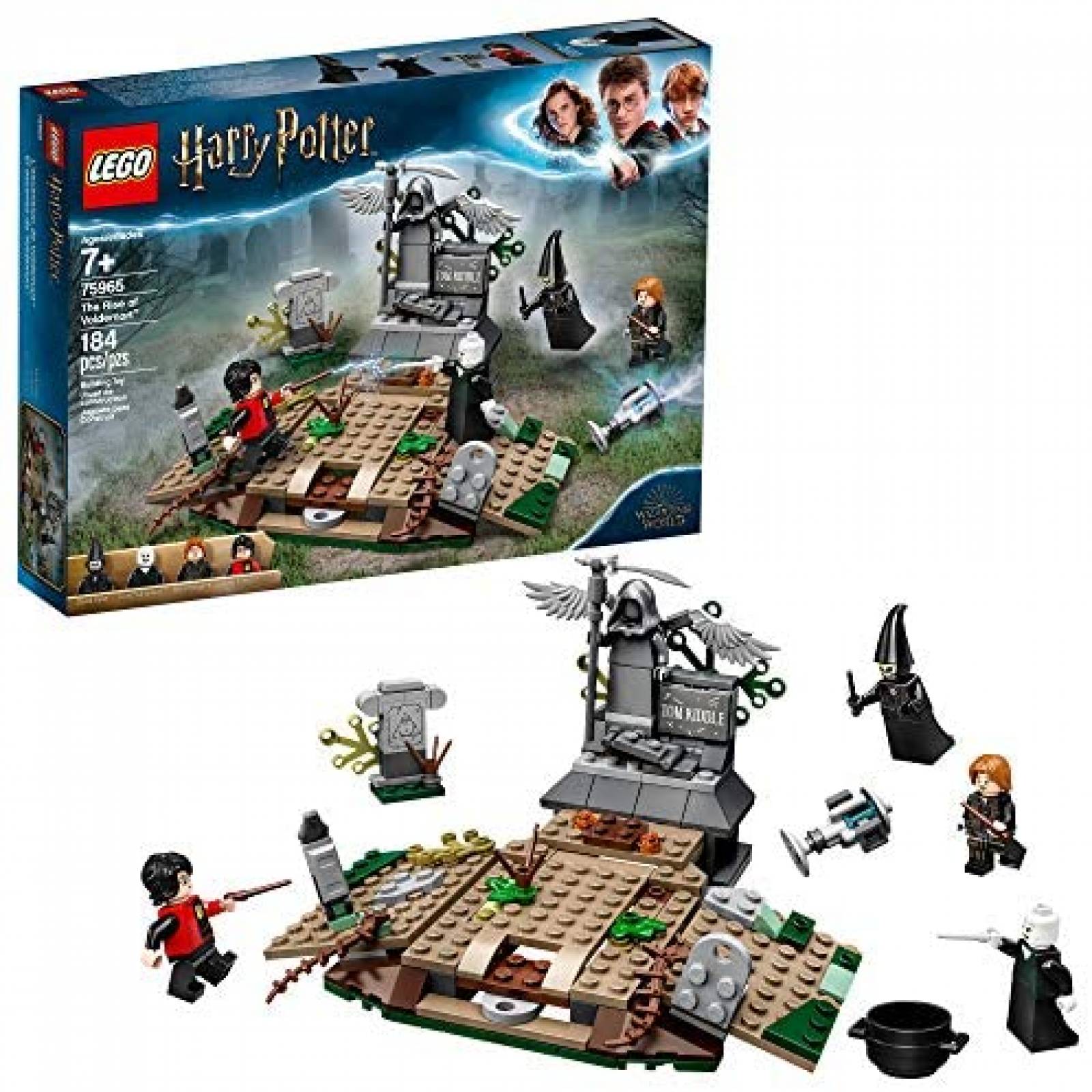 Juguete Armable LEGO Cementerio Harry Potter 184 Piezas 