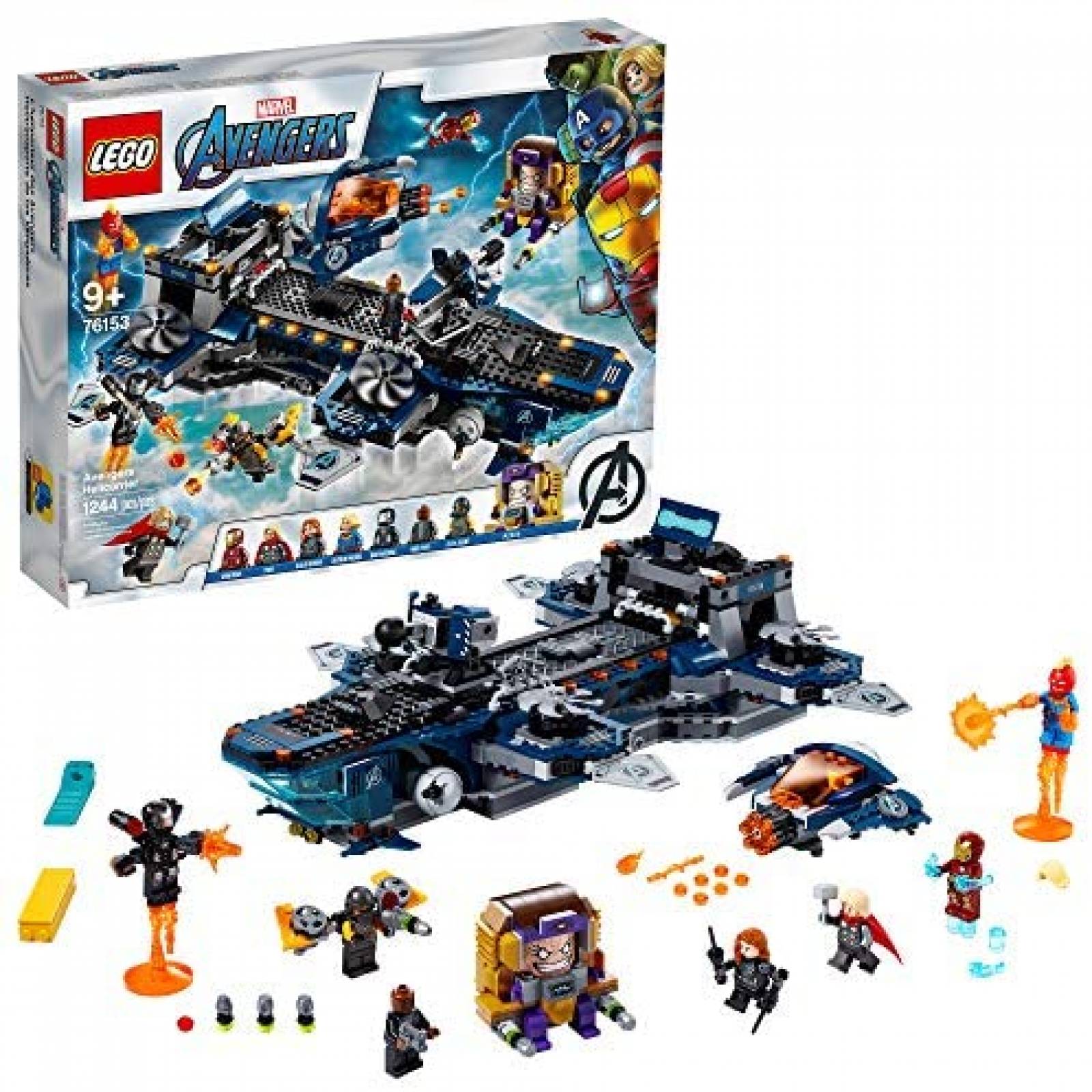 Set de Construcción LEGO Avengers Helicarrier 1244 Pzs 