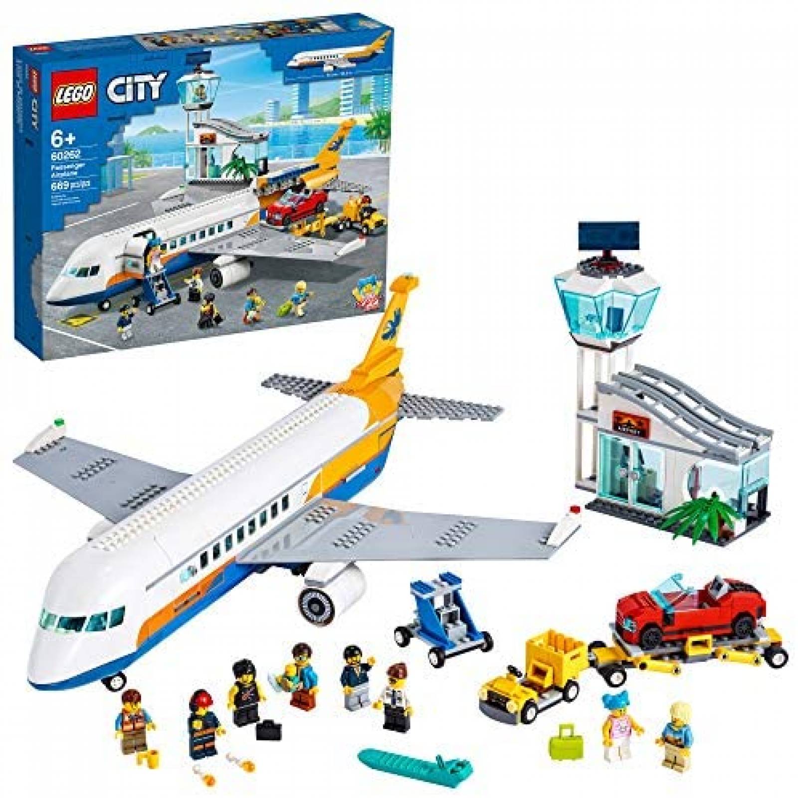 Juguete Armable LEGO Temática Avión Aeropuerto 669 Piezas 