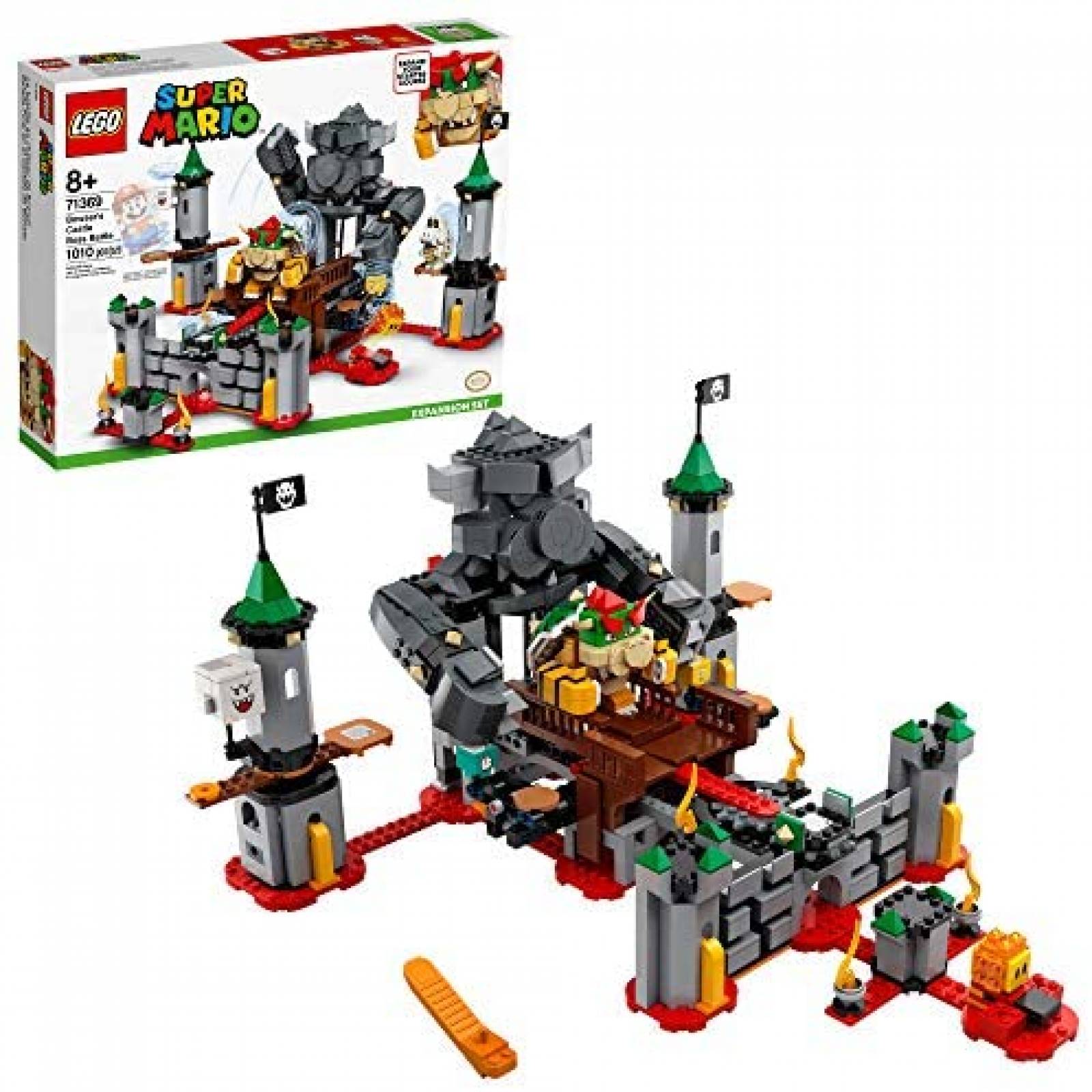 Juguete Armable LEGO Castillo Super Mario Bowser 1010 Piezas