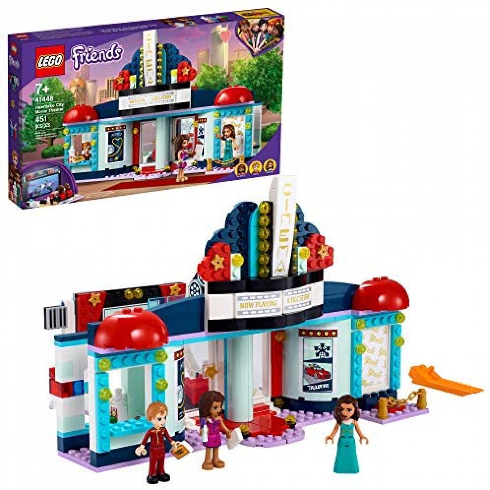 Juguete Armable LEGO Diseño de Cine de 451 Piezas -Blanco 