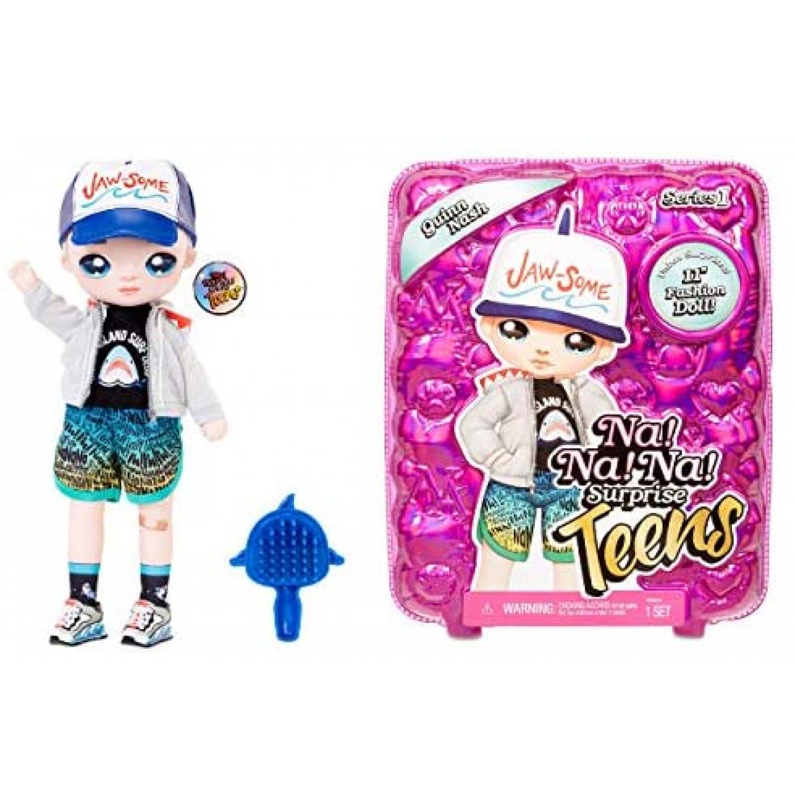 Muñeco MGA Entertainment Na Na Na Surprise Teens -Azul 