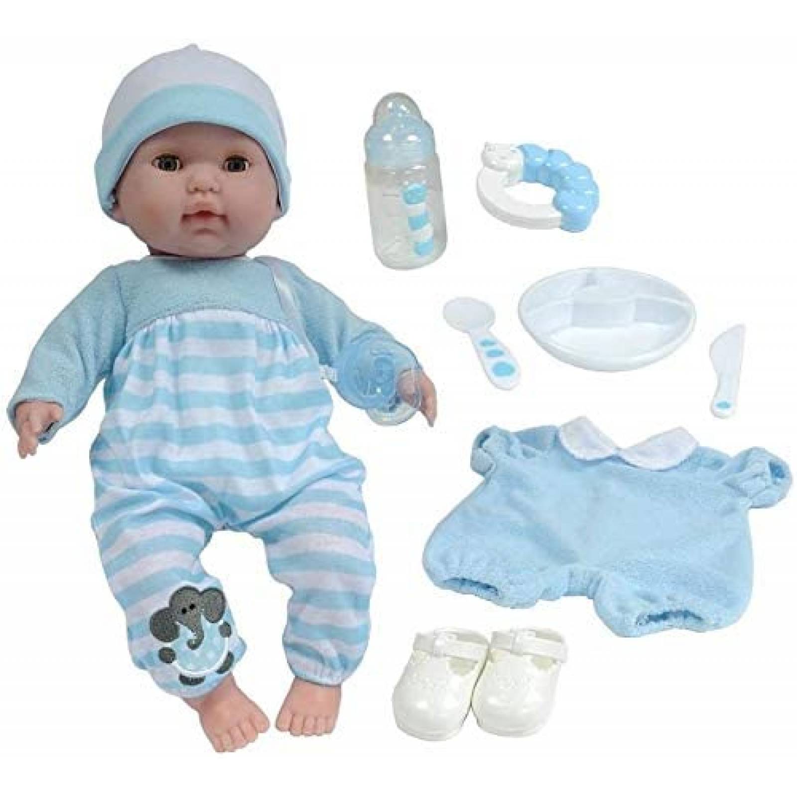 Muñeca de Juguete JC Toys Bebé Suave 15'' para Niñas 