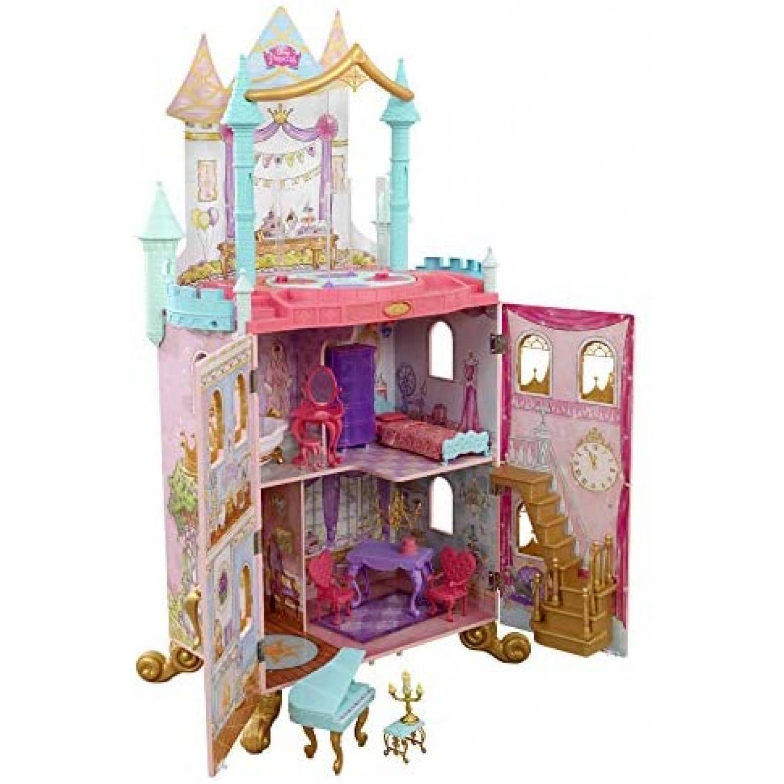 Castillo de Princesas KidKraft Alto de 4ft -Multicolor