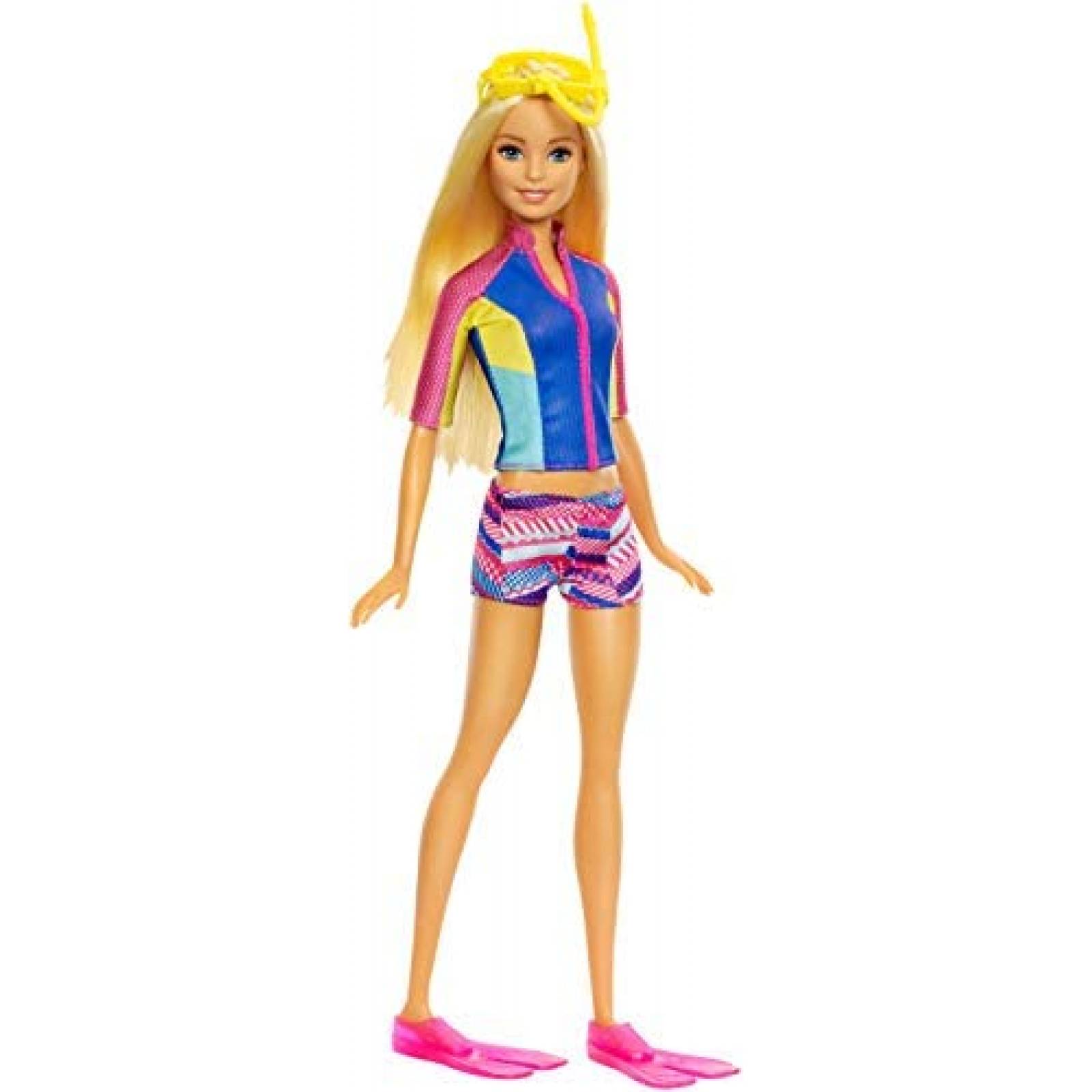 Muñeca Barbie Dolphin Magic Amigos Acuáticos c/ Sonido 