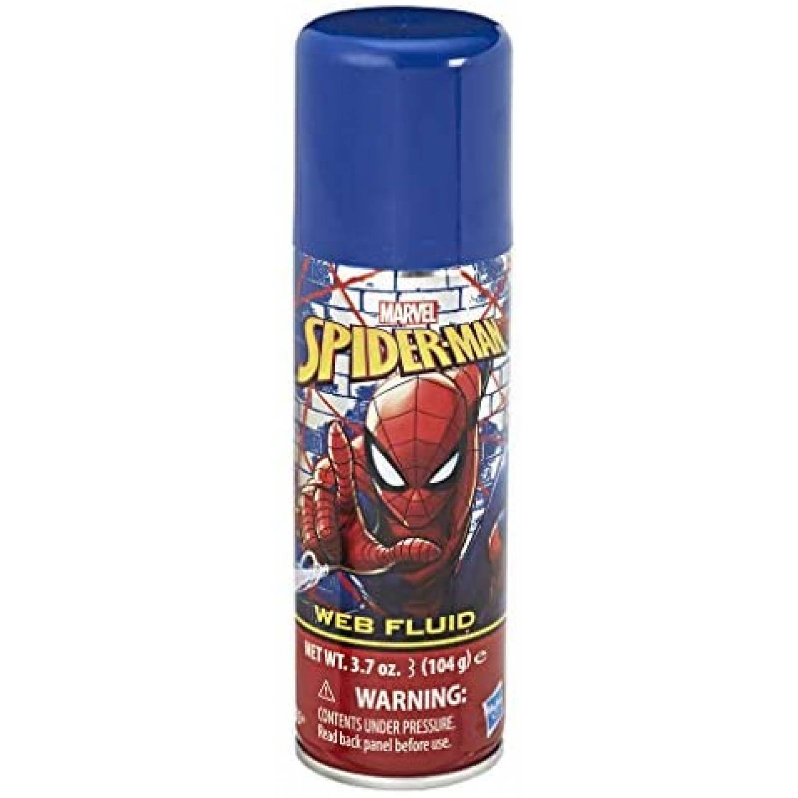 Telarañas en Spray Spider-Man 104gr Hasbro +5 Años -Azul 