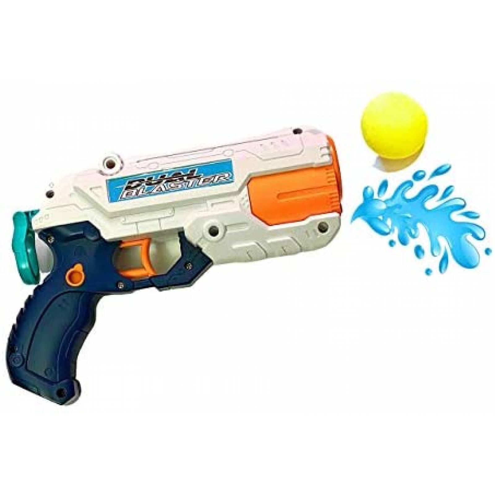 Pistola de Juguete Dual Blaster Dardos Agua Larga Distancia 