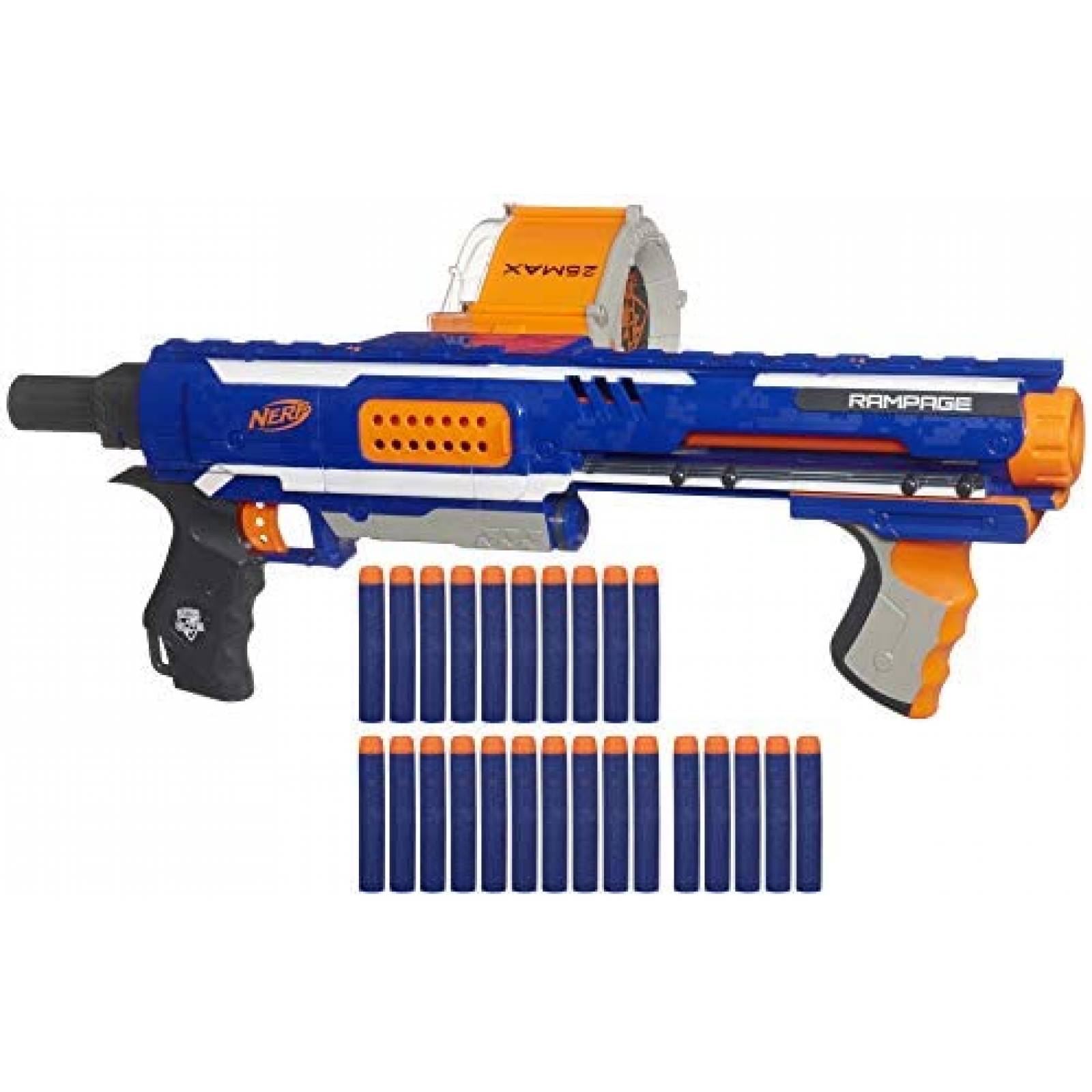 Pistola de Dardos NERF Rampage N-Strike Elite Toy Blaster