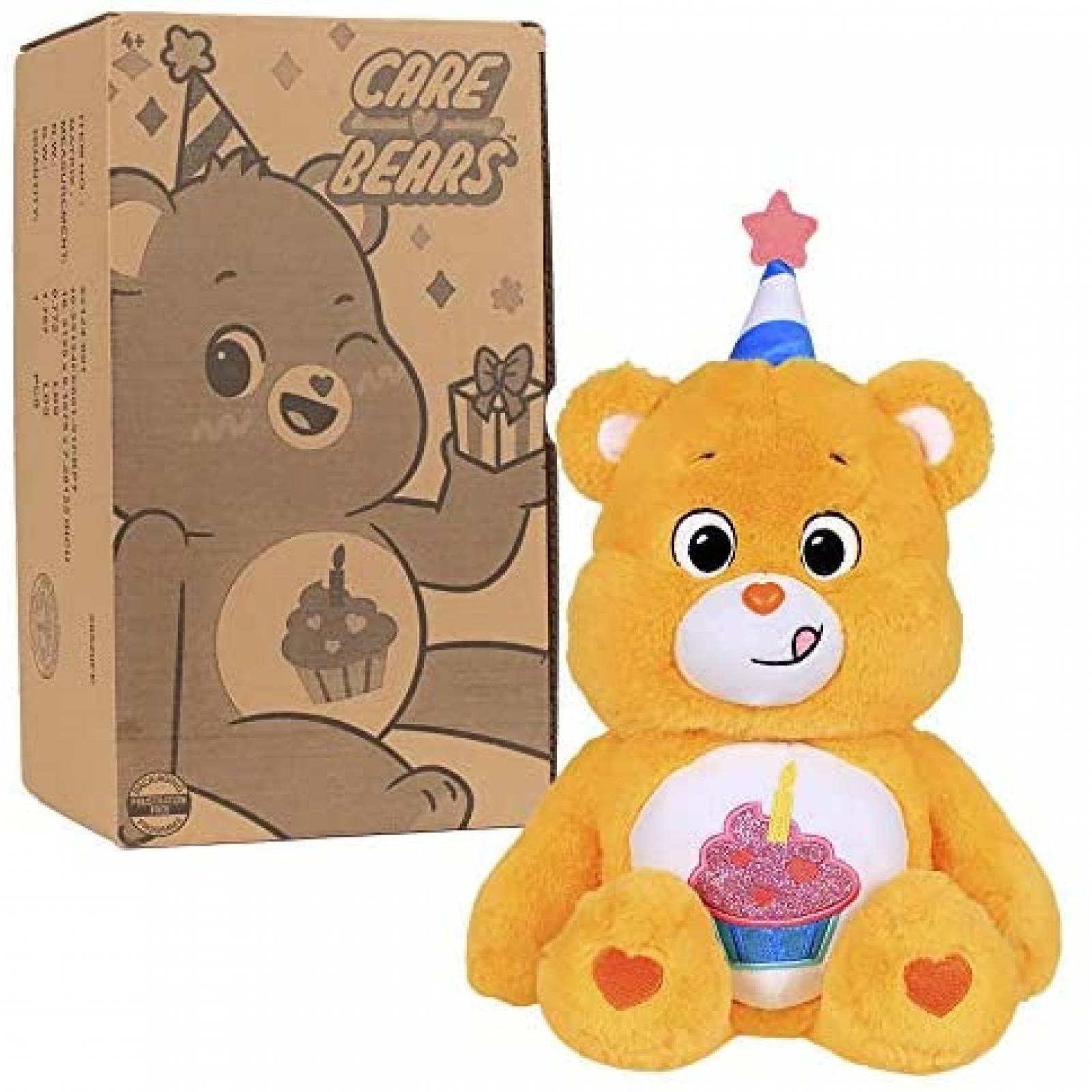 Peluche de Juguete Care Bears Diseño de Oso -Amarillo 