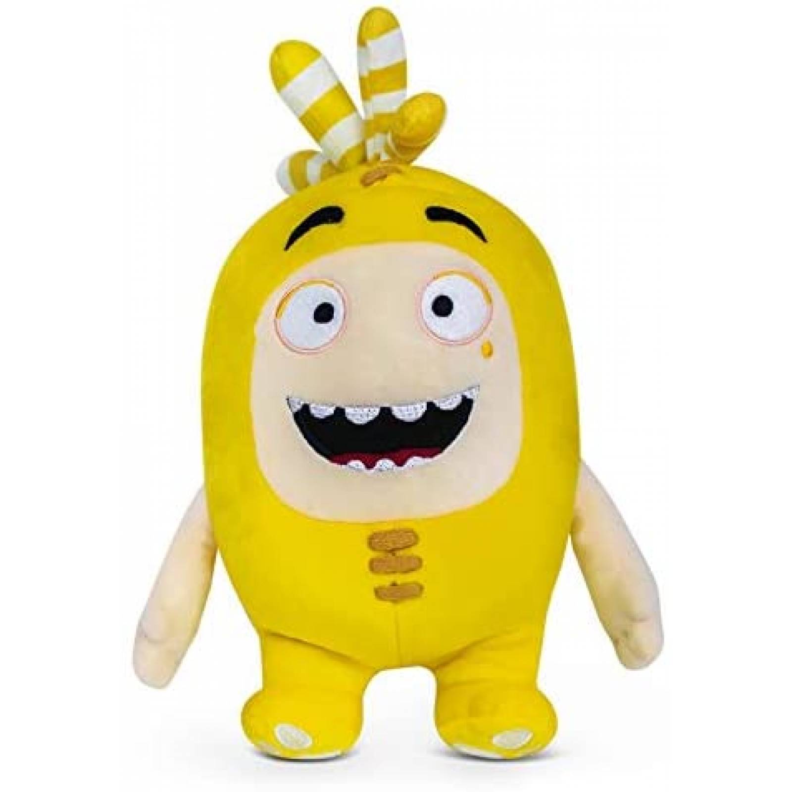 Peluche ODDBODS Bubbles 12'' Abrazable Durable -Amarillo 