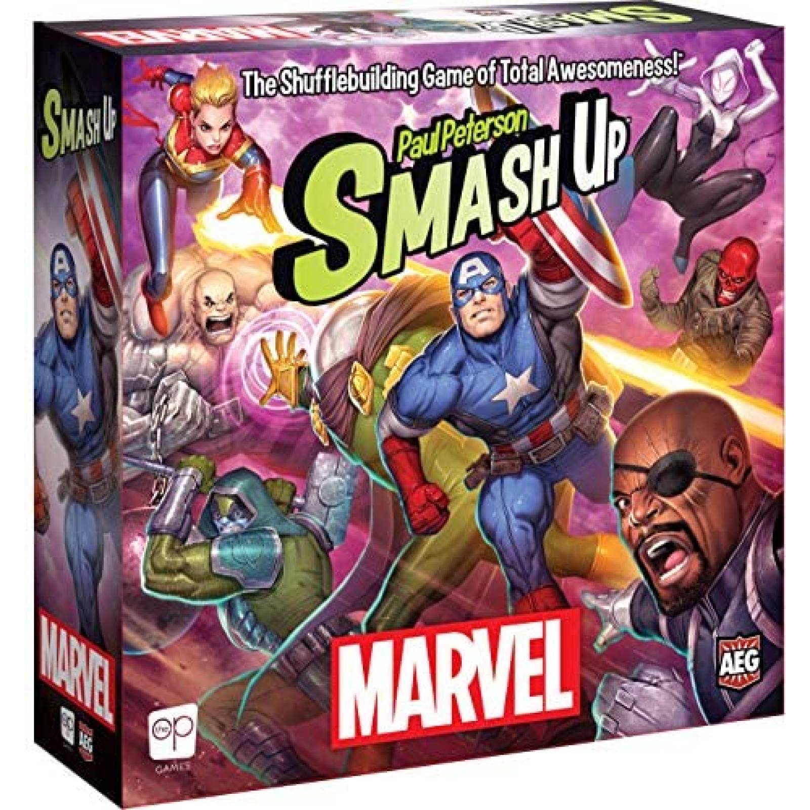 Juego de Cartas Coleccionables USAOPOLY Smash Up: Marvel 