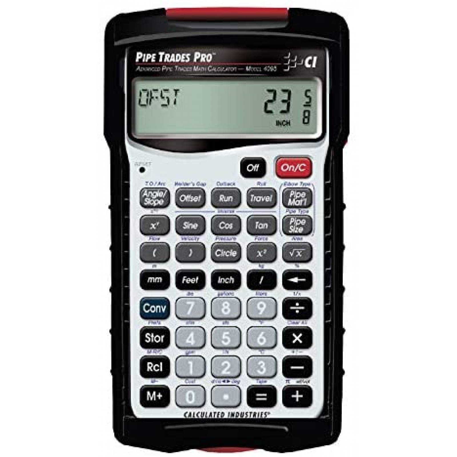 Calculadora Básica Calculated Industries 4095 para Tuberías