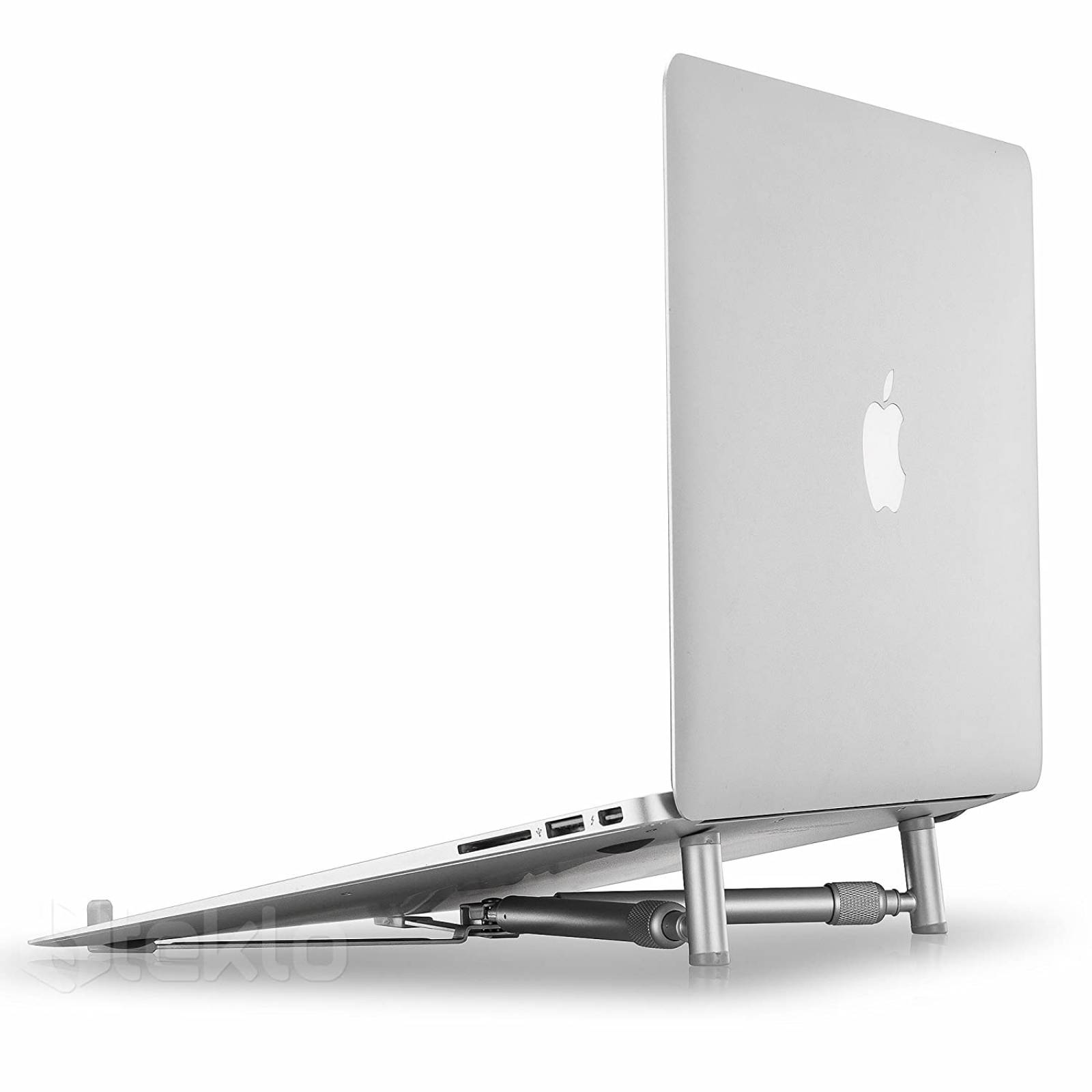 Base Para Laptop Steklo X-stand Ajustable Portátil -plateado 