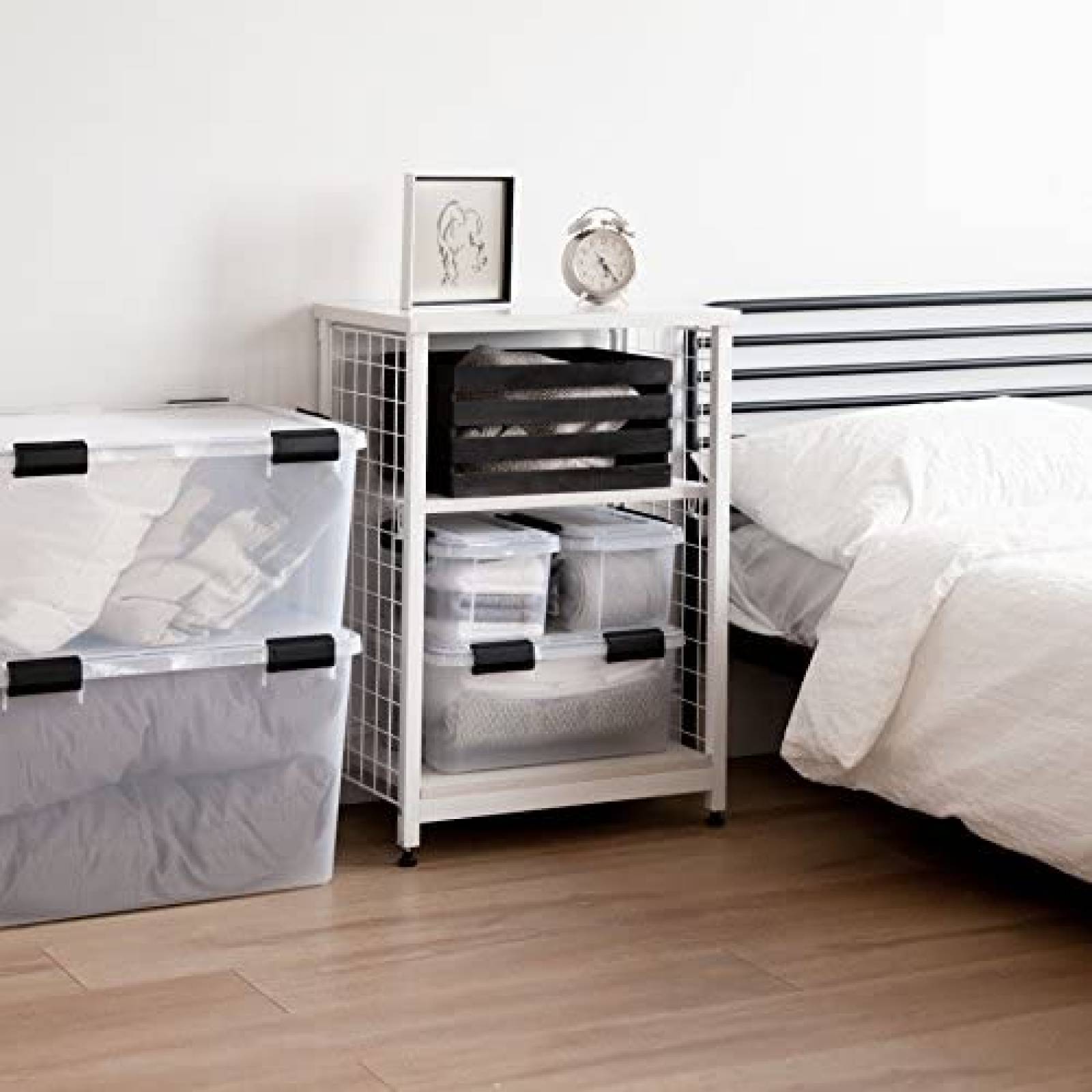 6 Cajas de Almacenamiento IRIS USA, Inc. Hechas de Plástico