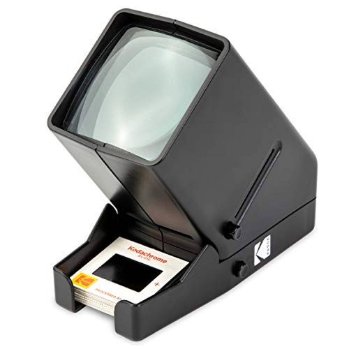 Escaner de negativos Kodak 35 mm baterías 3x zoom LED