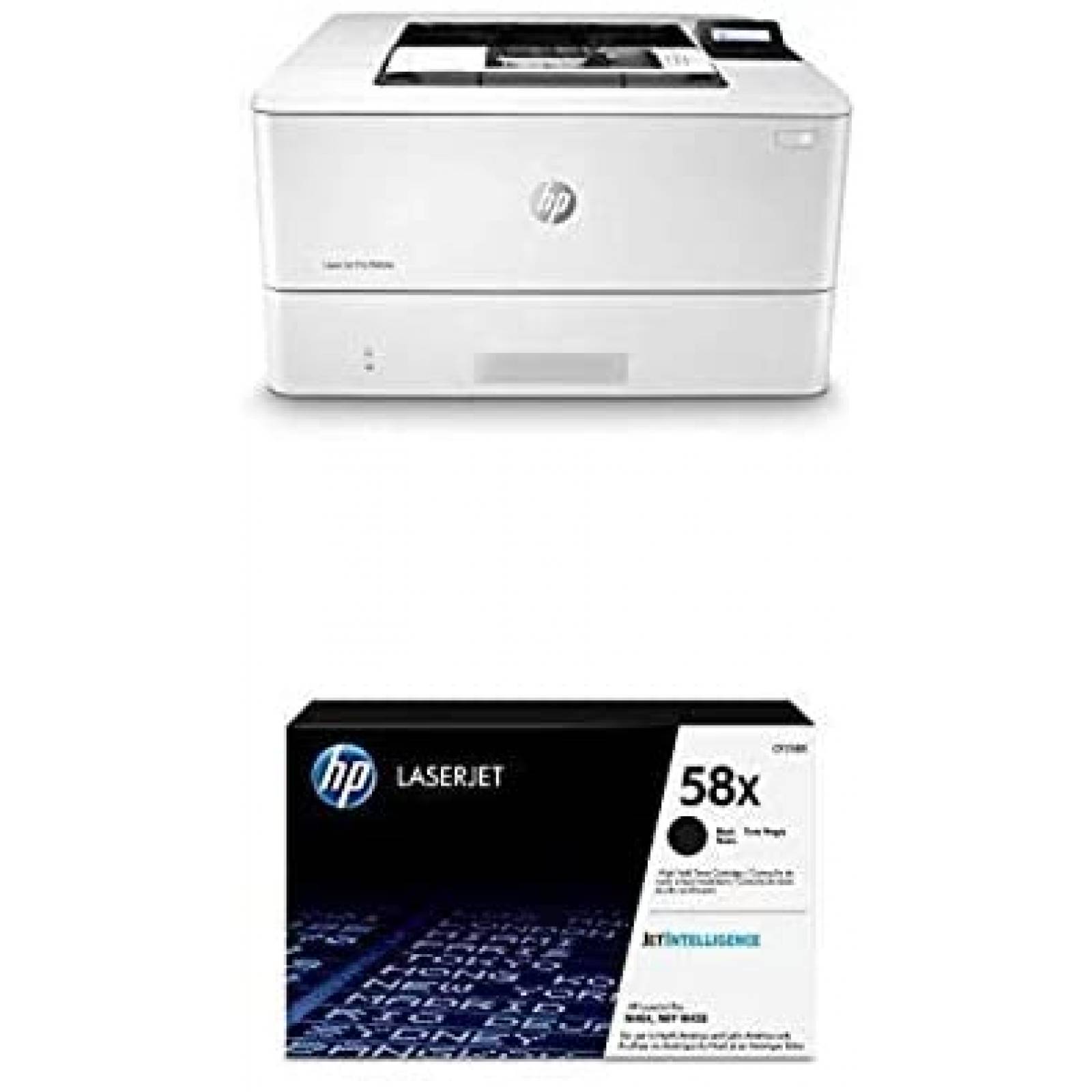 Impresora Láser HP LaserJet Pro M404n con Tóner Negro XL