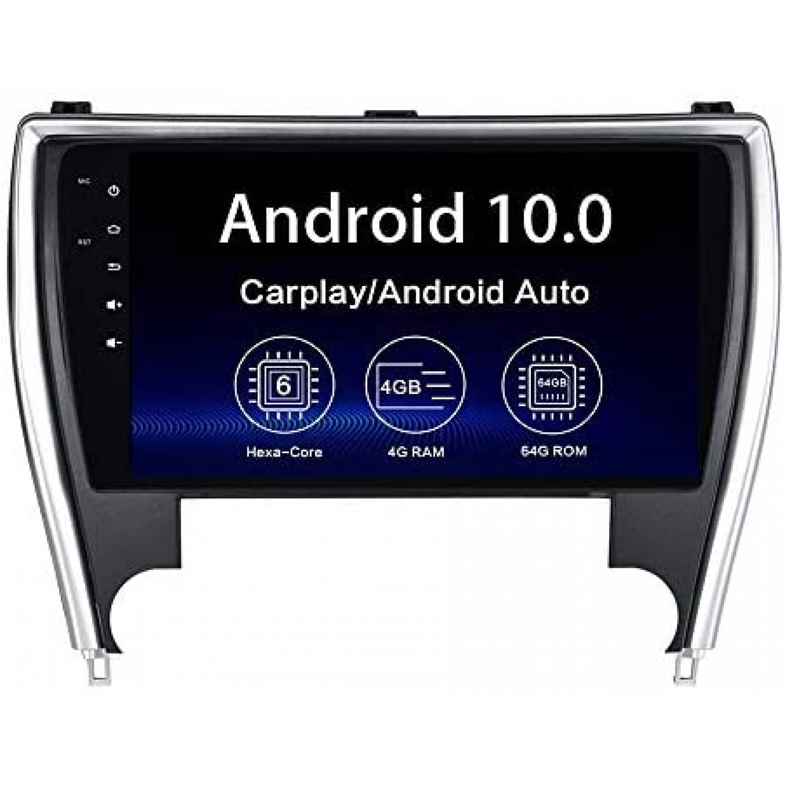 Estéreo para Carro Dasaita 10.2'' Toyota Camry 2015 -Negro 