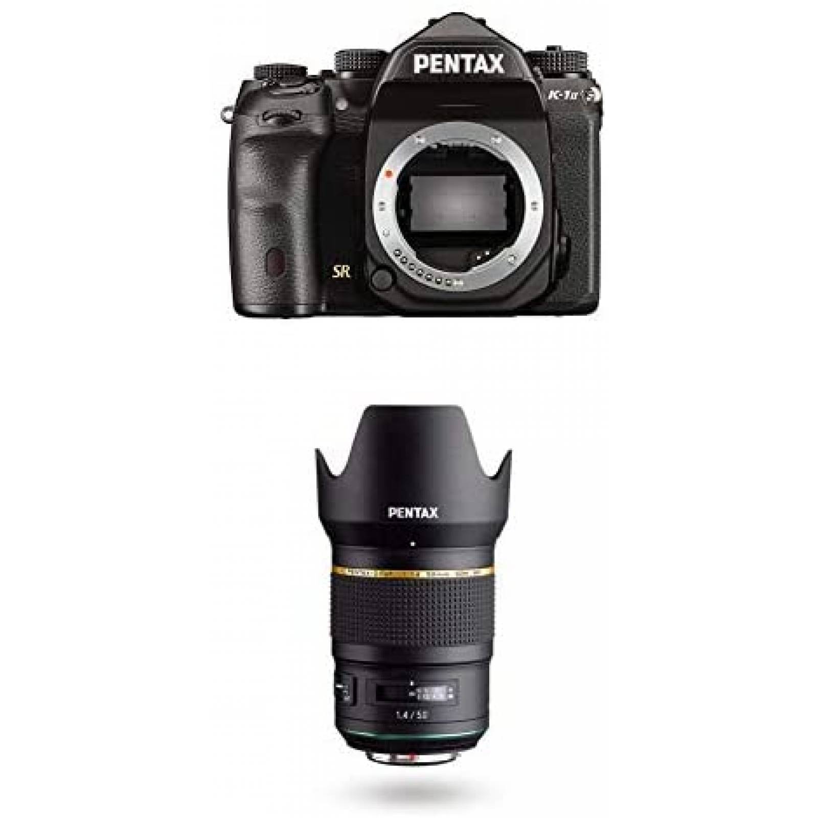 Cámara Digital Pentax K-1 MKII 36MP con Lente 50mm -Negro 