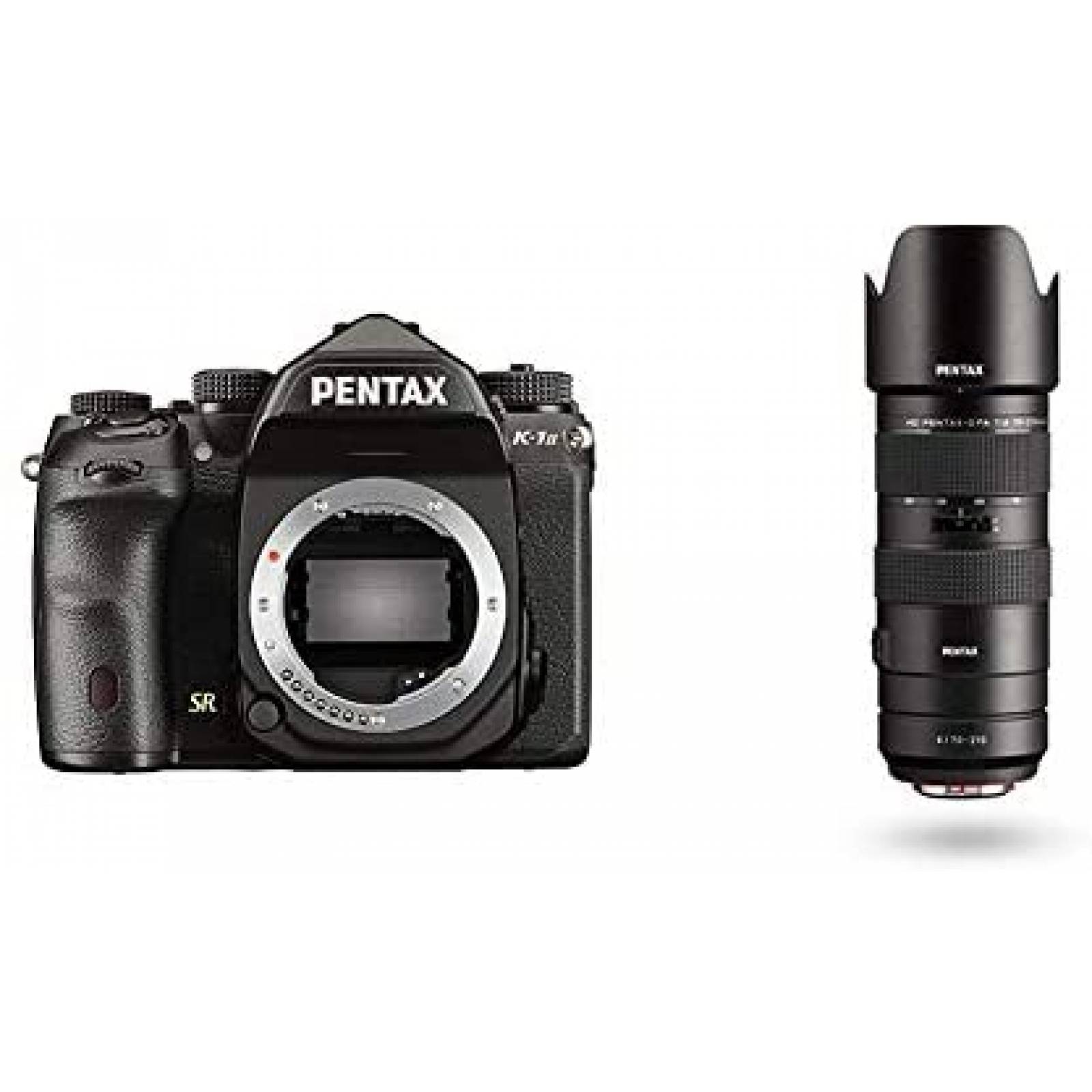 Cámara Digital Pentax K-1 Mark II 3.2'' con Lente 70-210mm 