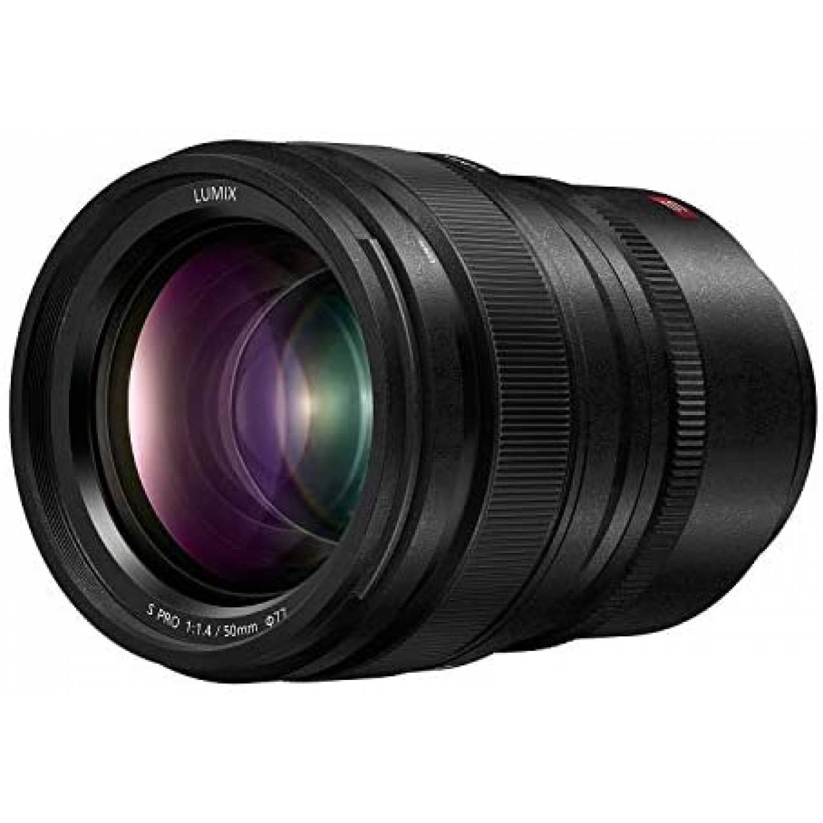 Lente de Cámara Panasonic LUMIX S PRO Sin Espejo 50mm -Negro