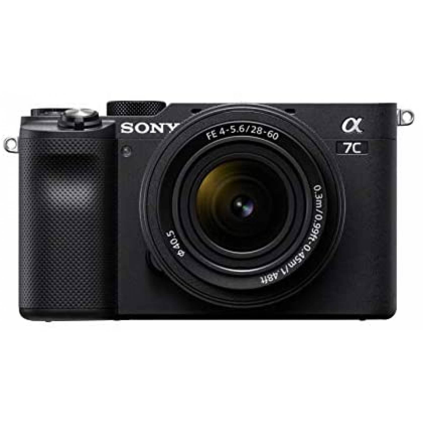 Cámara Sony Alpha 7C Full Frame 24.2MP2 con Vídeo 4K -Negro 