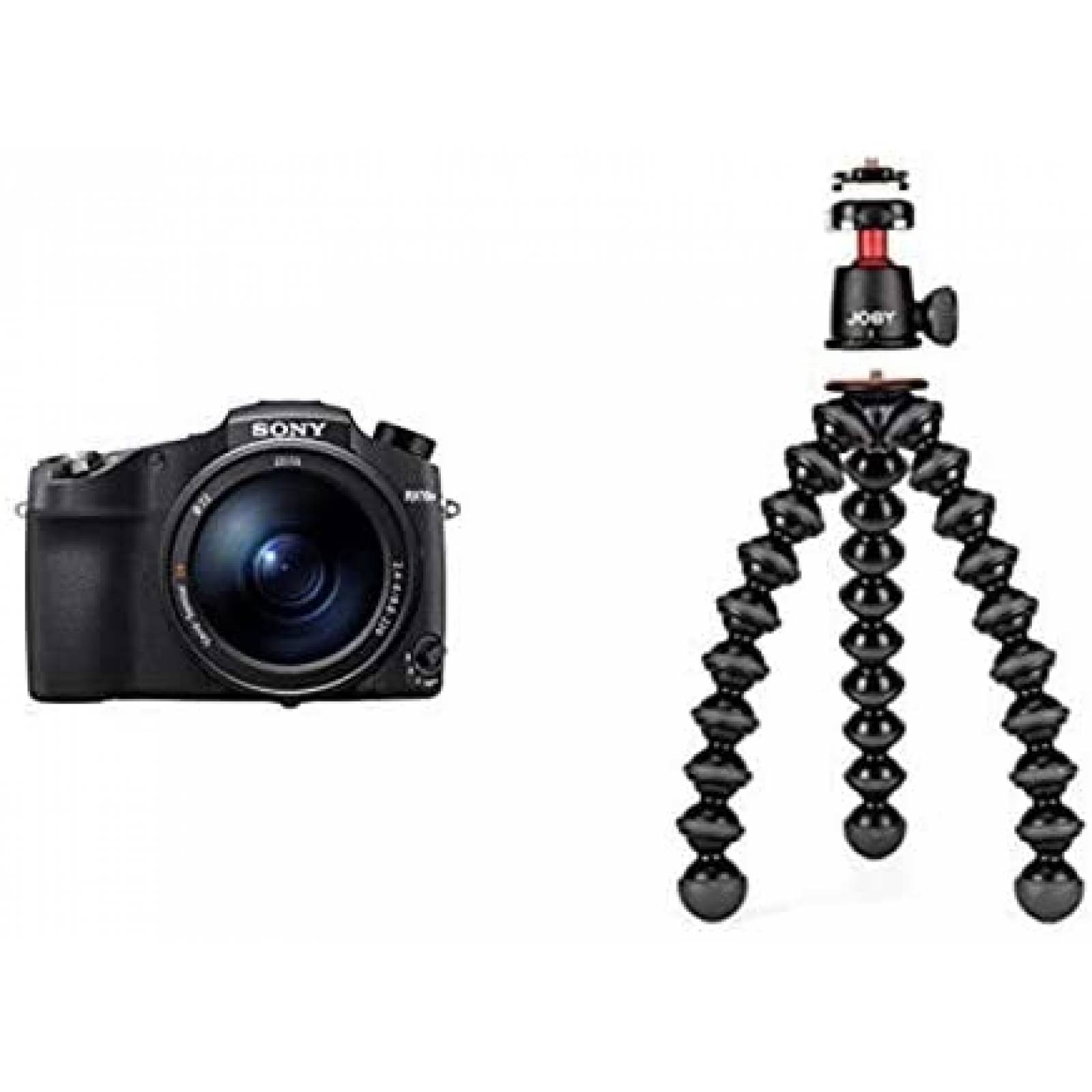 Cámara de Fotografía Sony RX10 IV Incluye Tripié -Negro 