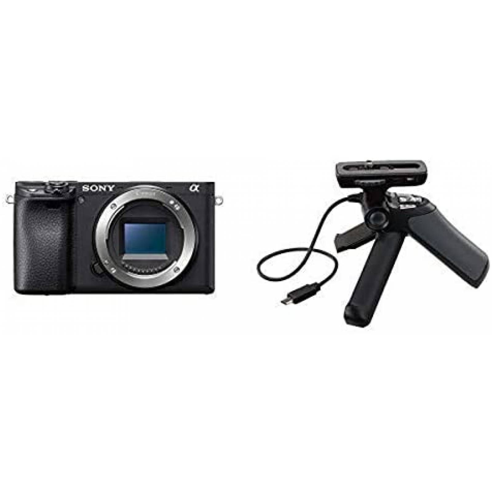Cámara Sony Alpha a6400 11fps 24.2MP + Tripode -Negro 