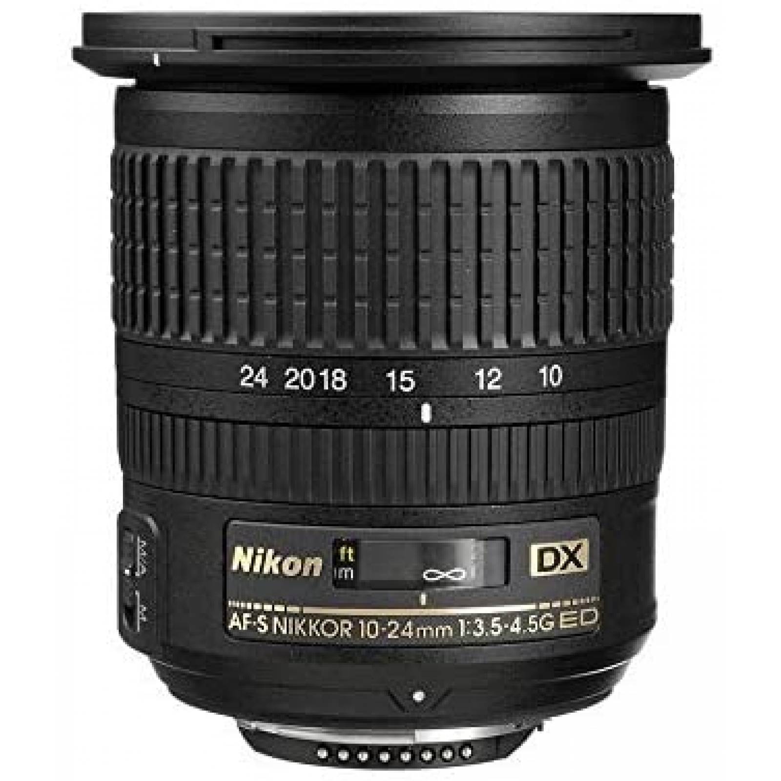 Lente para Cámara Nikon AF-S DX para DSLR 10-24mm -Negro