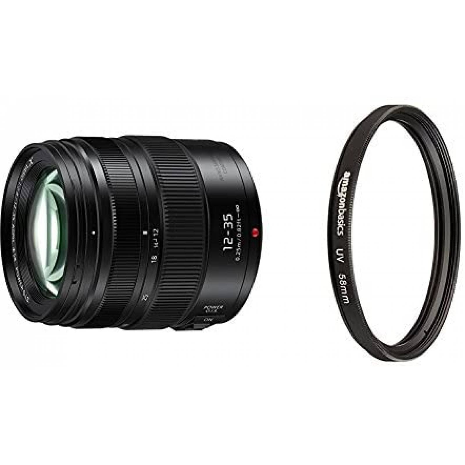 Lente Panasonic LUMIX G X VARIO II 12-35mm F2.8 Filtro UV 