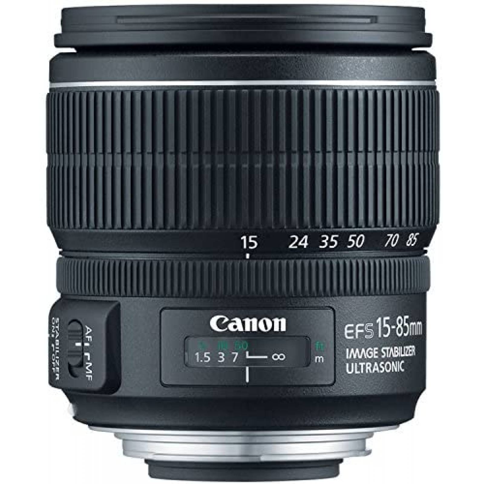 Lente Canon EF-S de 15 - 85 mm f/3.5-5.6 IS USM UD -Negro 
