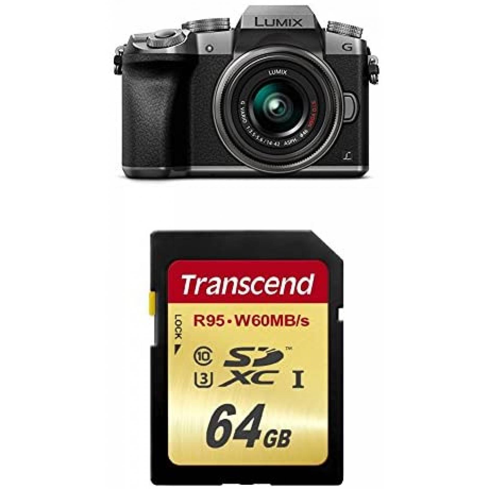 Cámara Fotográfica Panasonic LUMIX G7 4K 16MP 14-42mm LCD