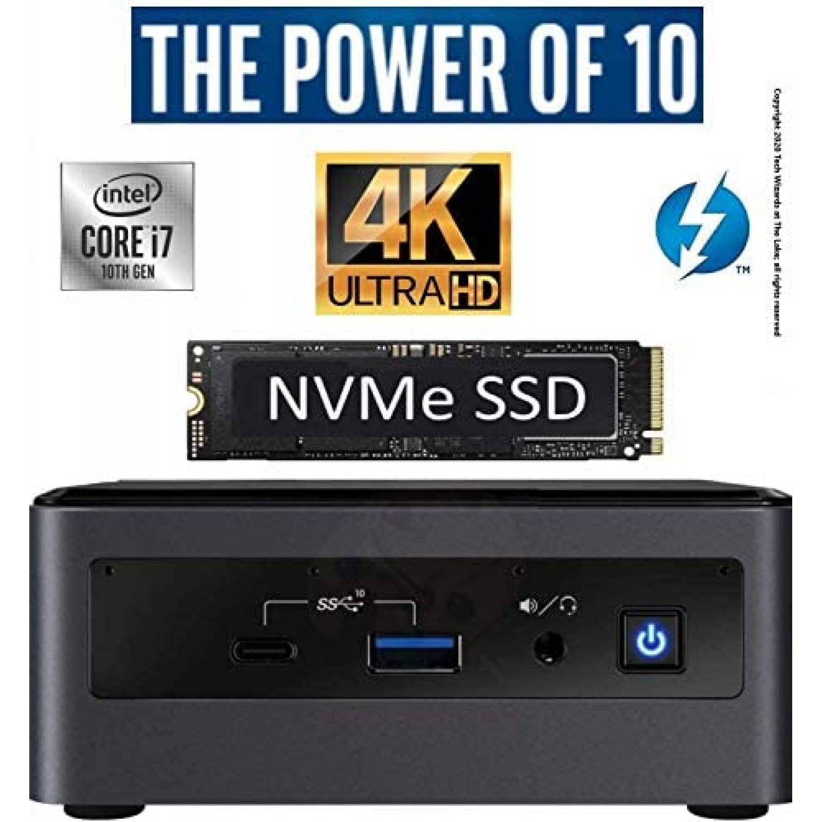 Mini PC Tech Wizards at The Lake Intel NUC NUC10i7FNH1 64GB