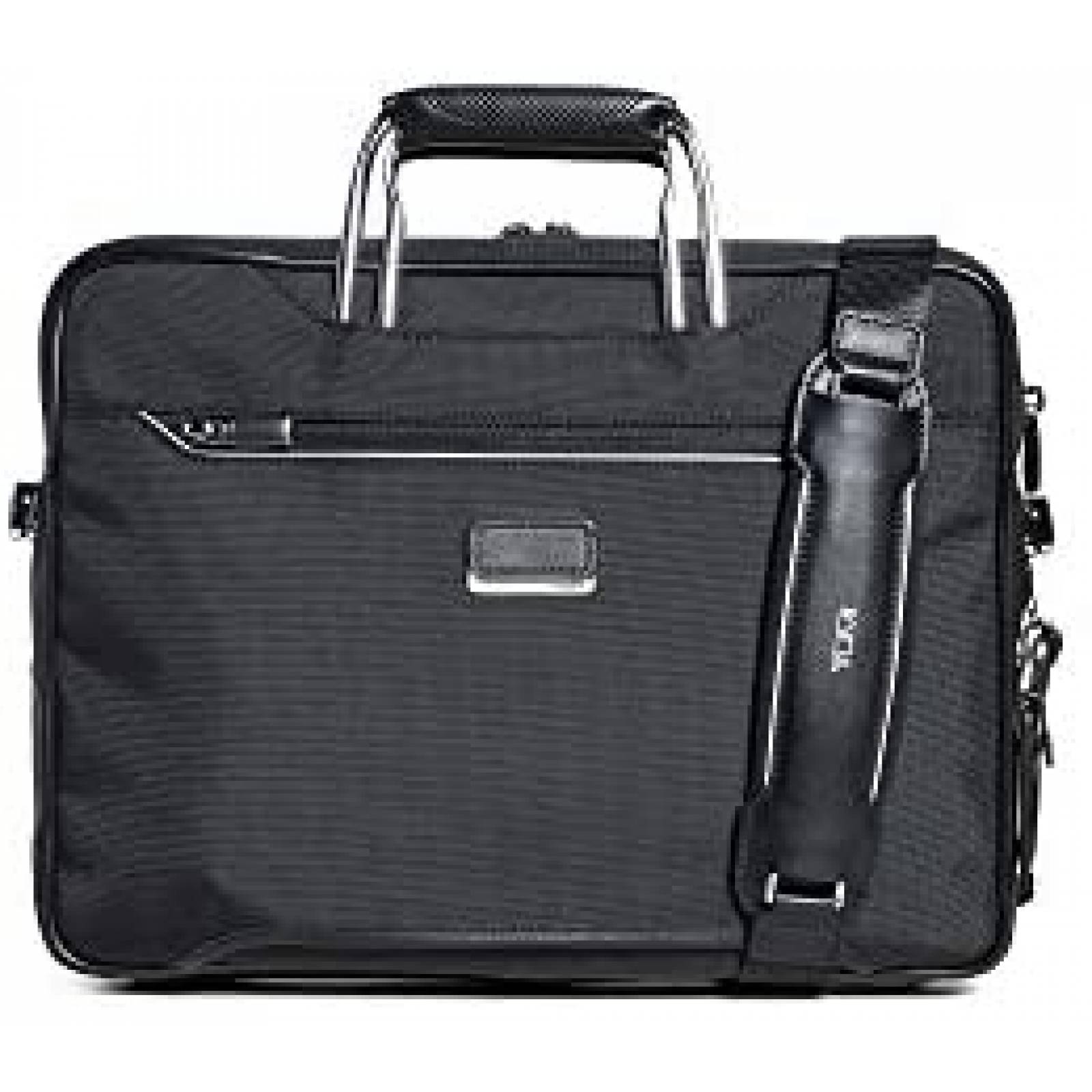Maletín TUMI Unisex Espacioso para Laptop 15" -Negro 