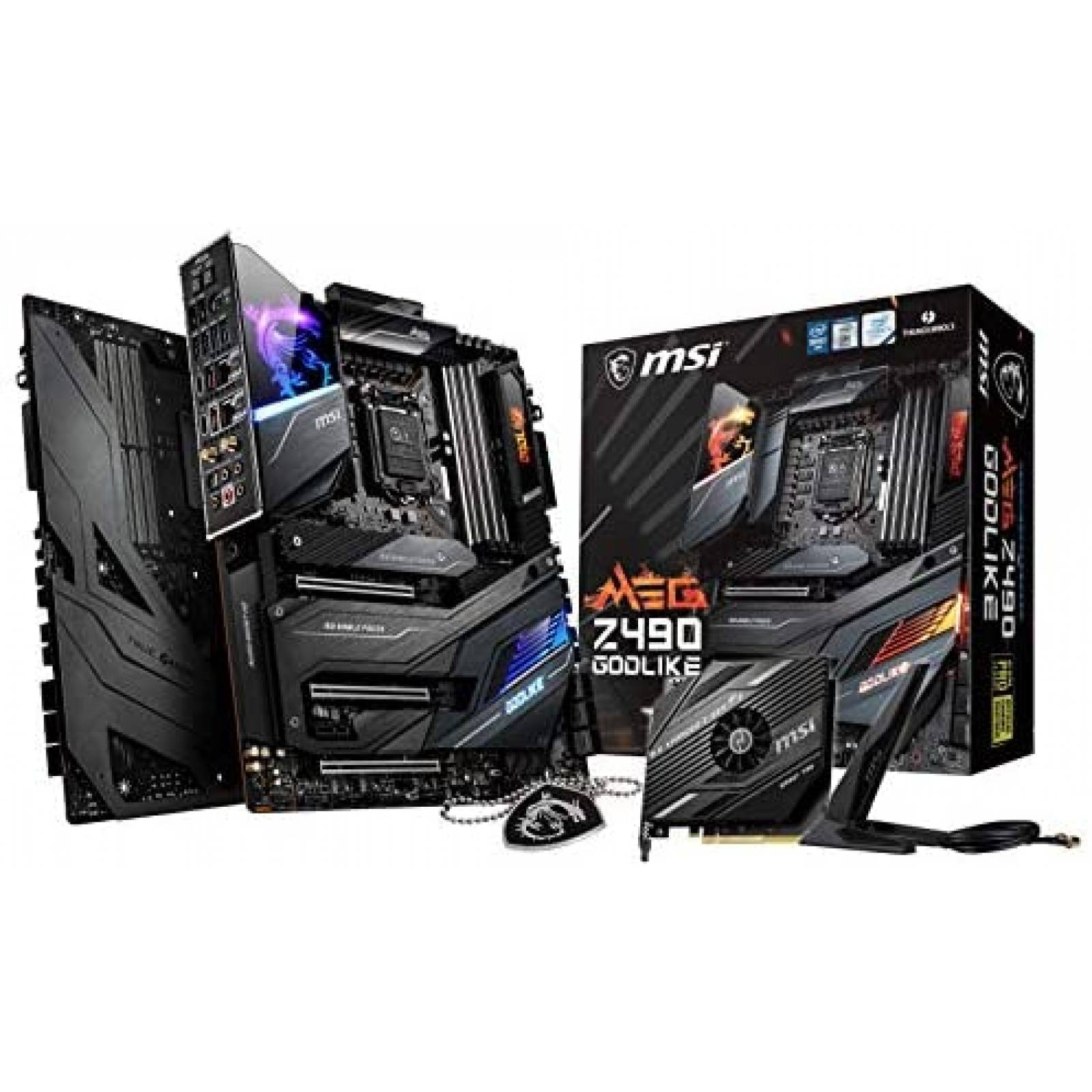Tarjeta Madre MSI MEG Z490 Gamer LGA 1200 128GB Windows 10