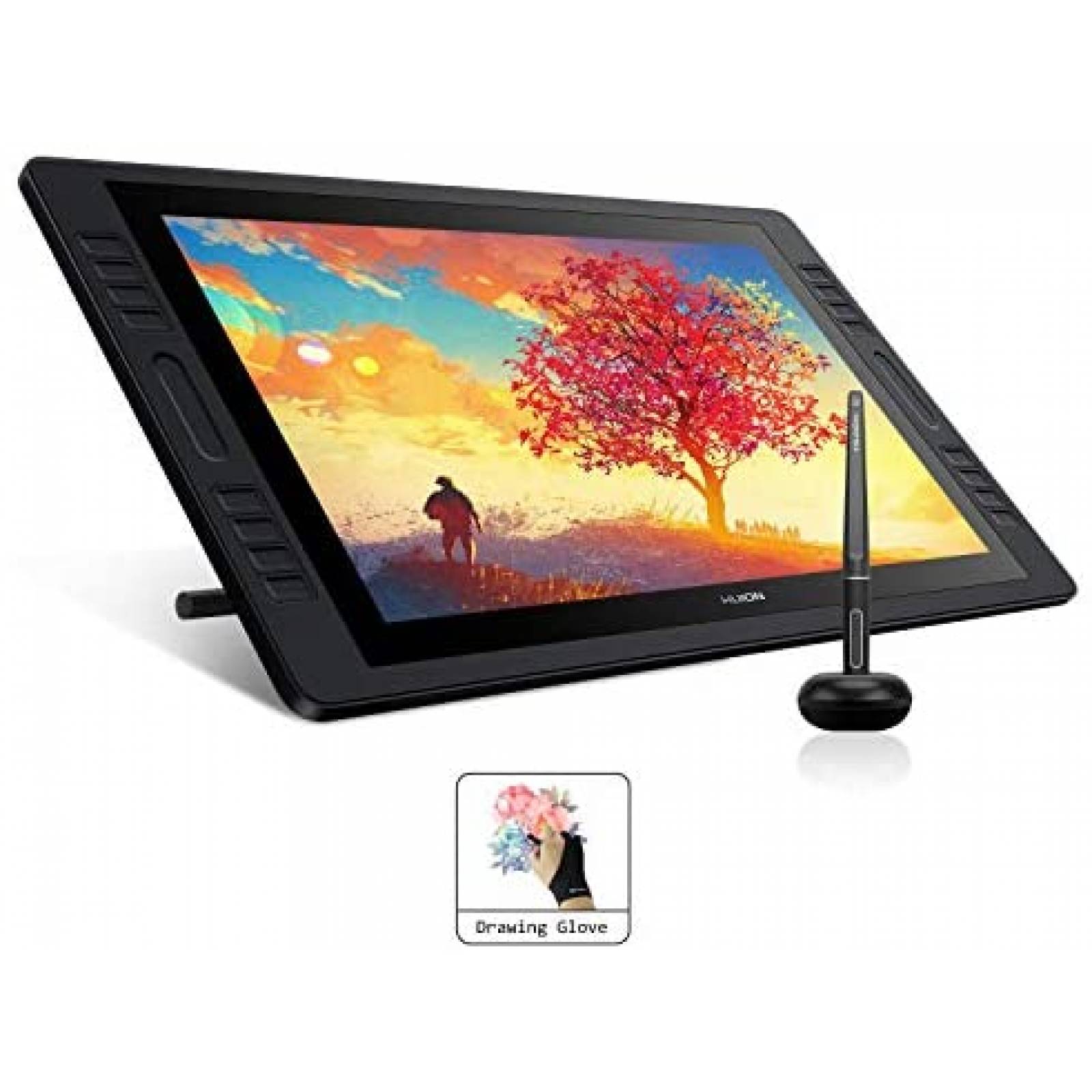 Monitor para Dibujo HUION Kamvas Pro 20 19.5'' USB HDMI Win7 