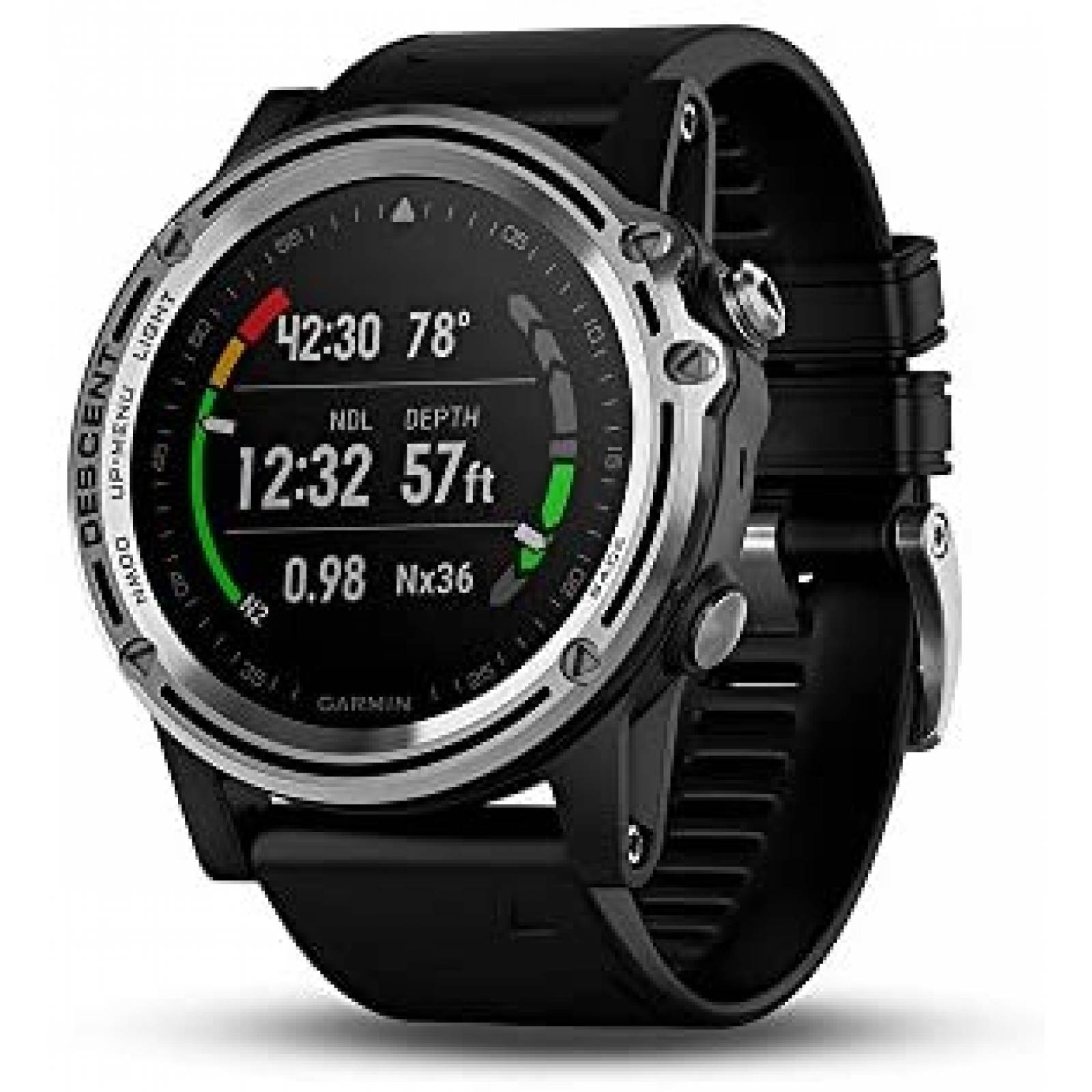 Reloj de Agua Garmin Descent Mk1 Incluye GPS -Negro 
