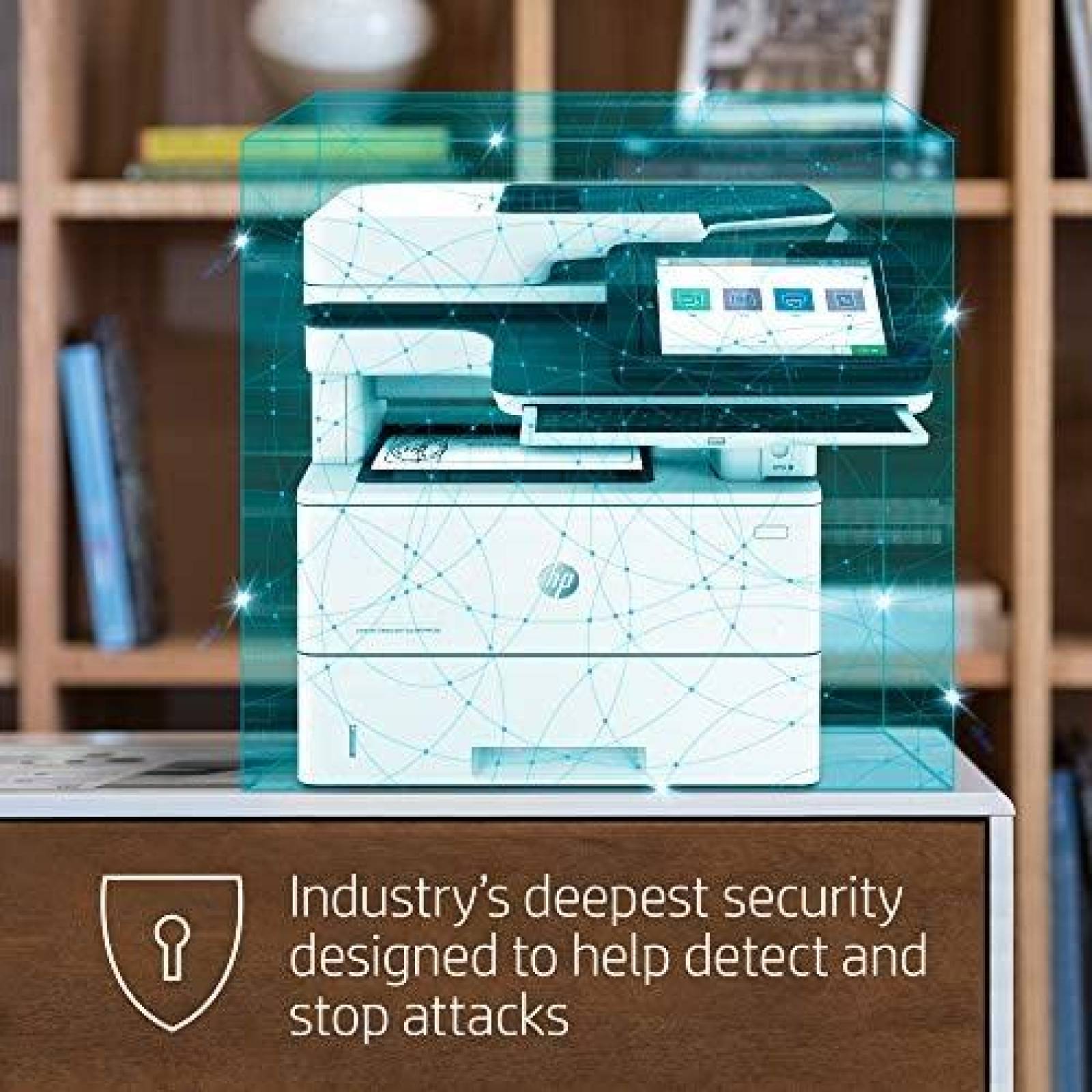 Impresora Laser HP Enterprise Flow MFP M528c con Escaner