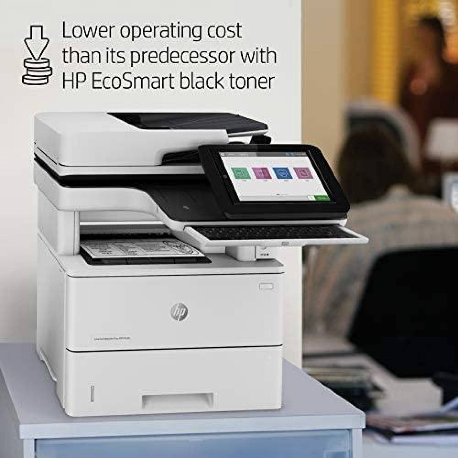 Impresora Laser HP Enterprise Flow MFP M528c con Escaner