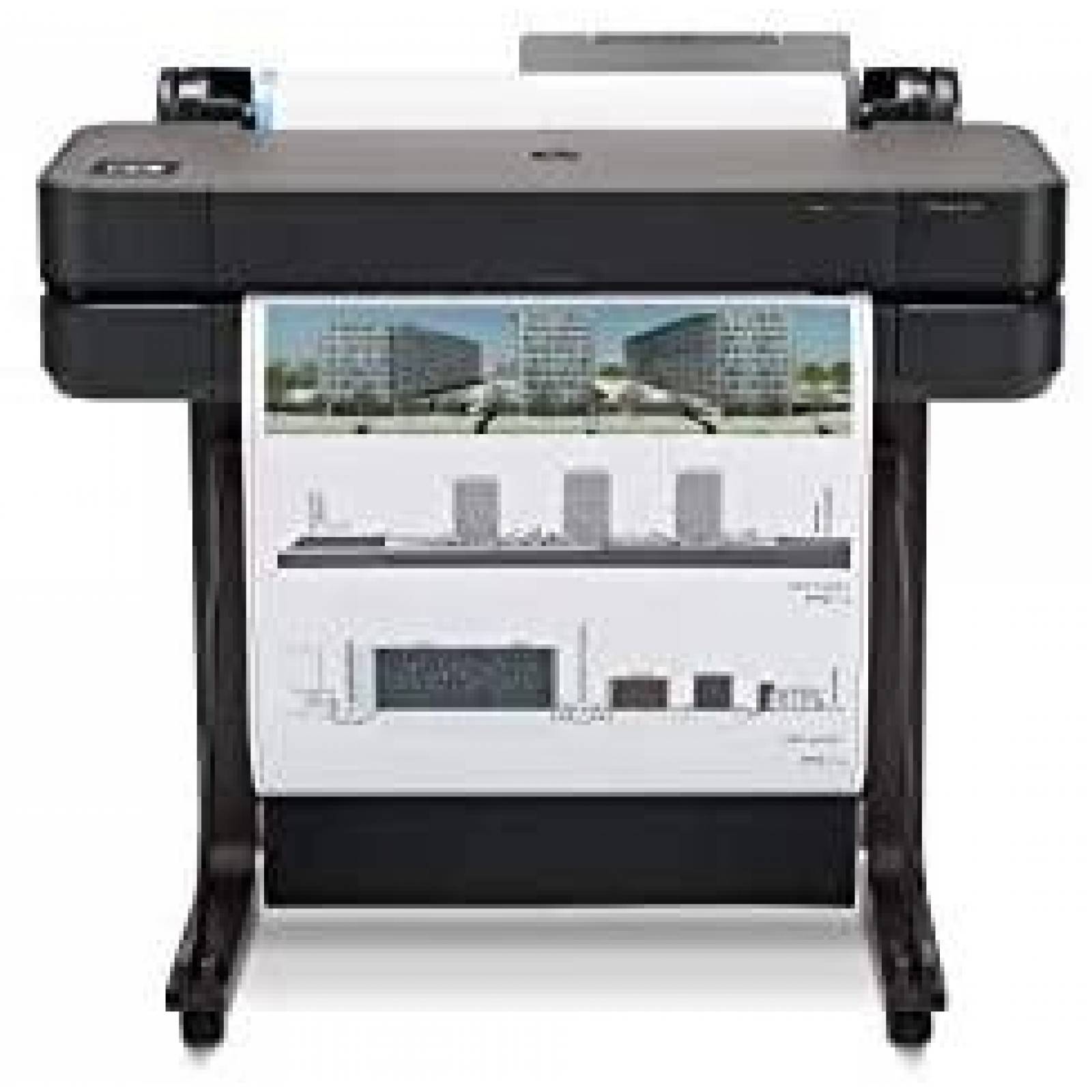 Impresora HP DesignJet T630 Inalambrica 24" -Negro