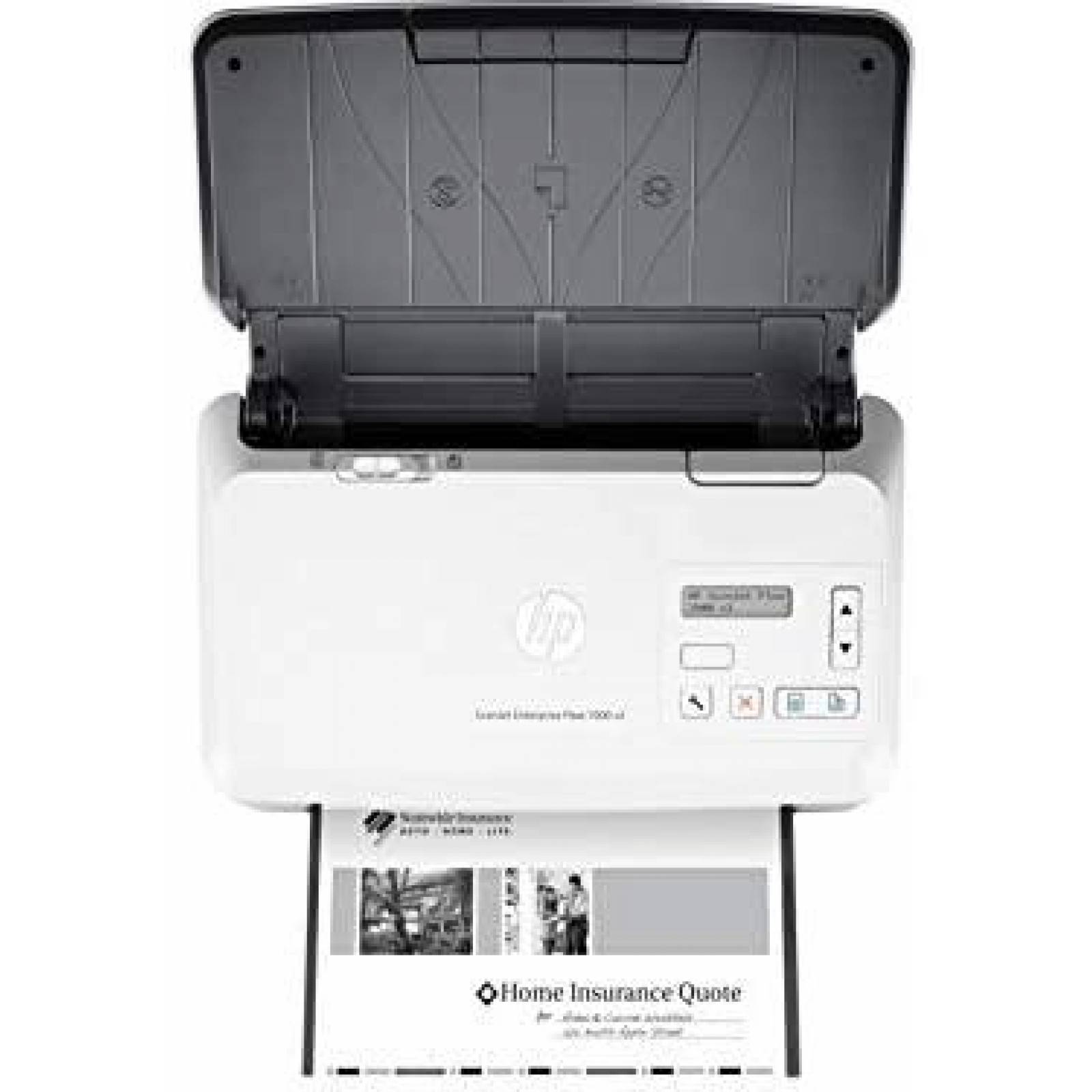 Escaner HP Blanco y Negro y Color 7.79"x12.2"x7.48" -Blanco